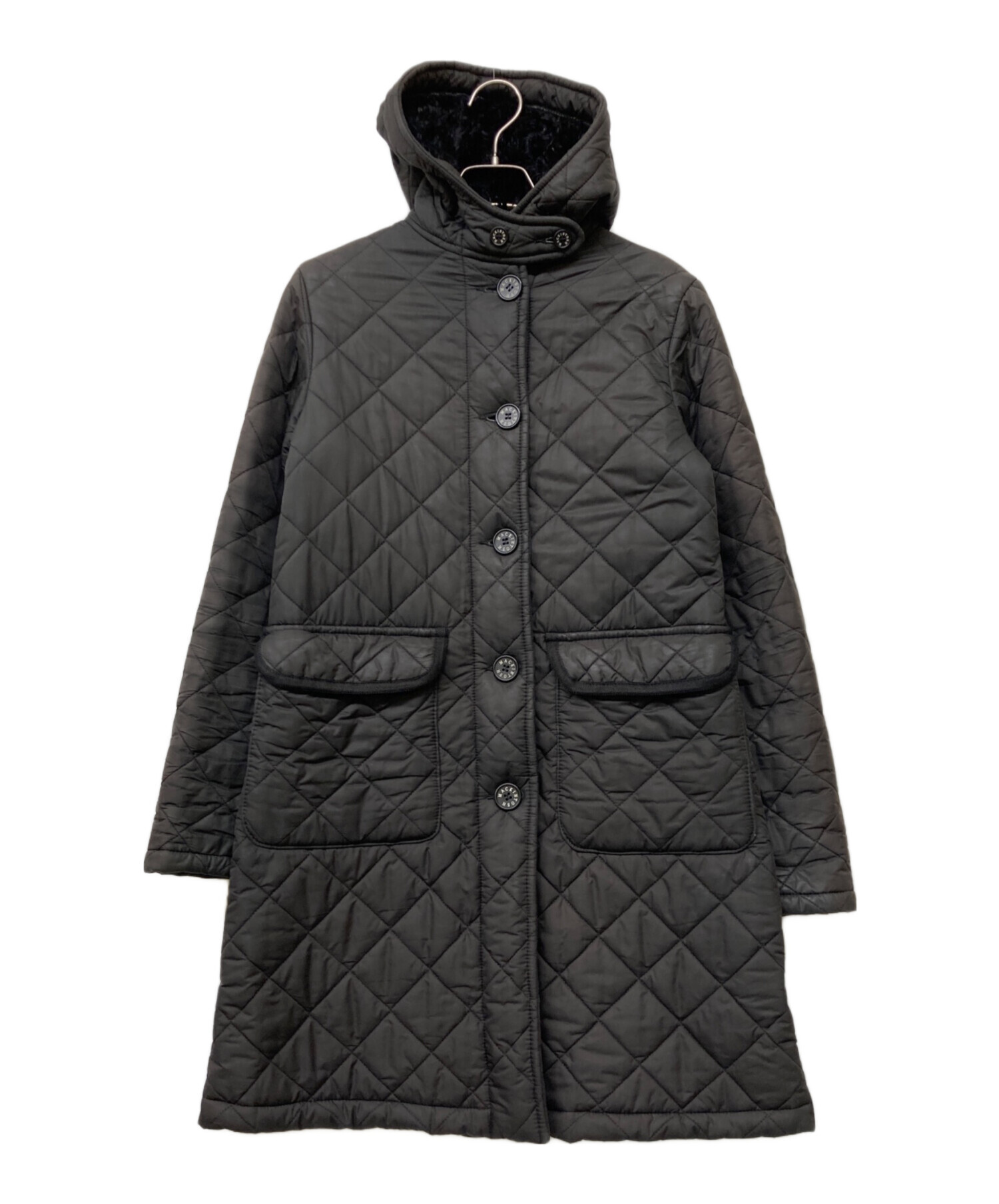 Macintoshマッキントッシュキルティングアウターコート黒42 Macintoshマッキントッシュキルティングアウターコート黒42 2025年最新