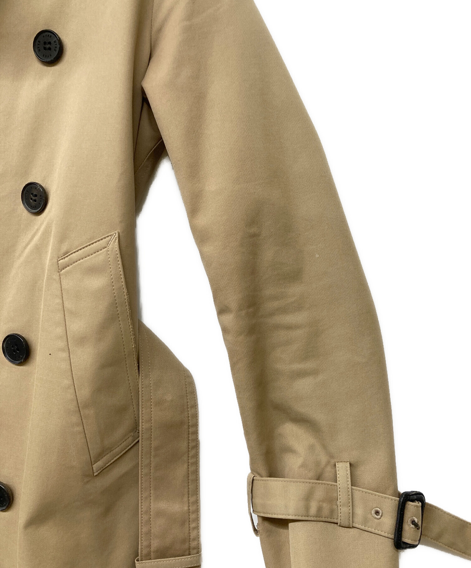 中古・古着通販】HYKE (ハイク) ライナー付きトレンチコート ベージュ