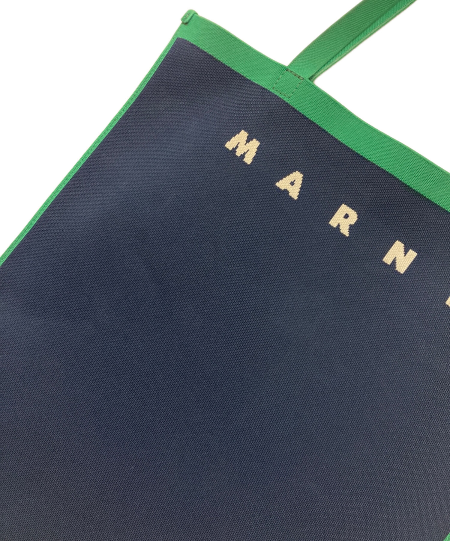 中古・古着通販】MARNI (マルニ) ロゴジャガードフラットバッグ 