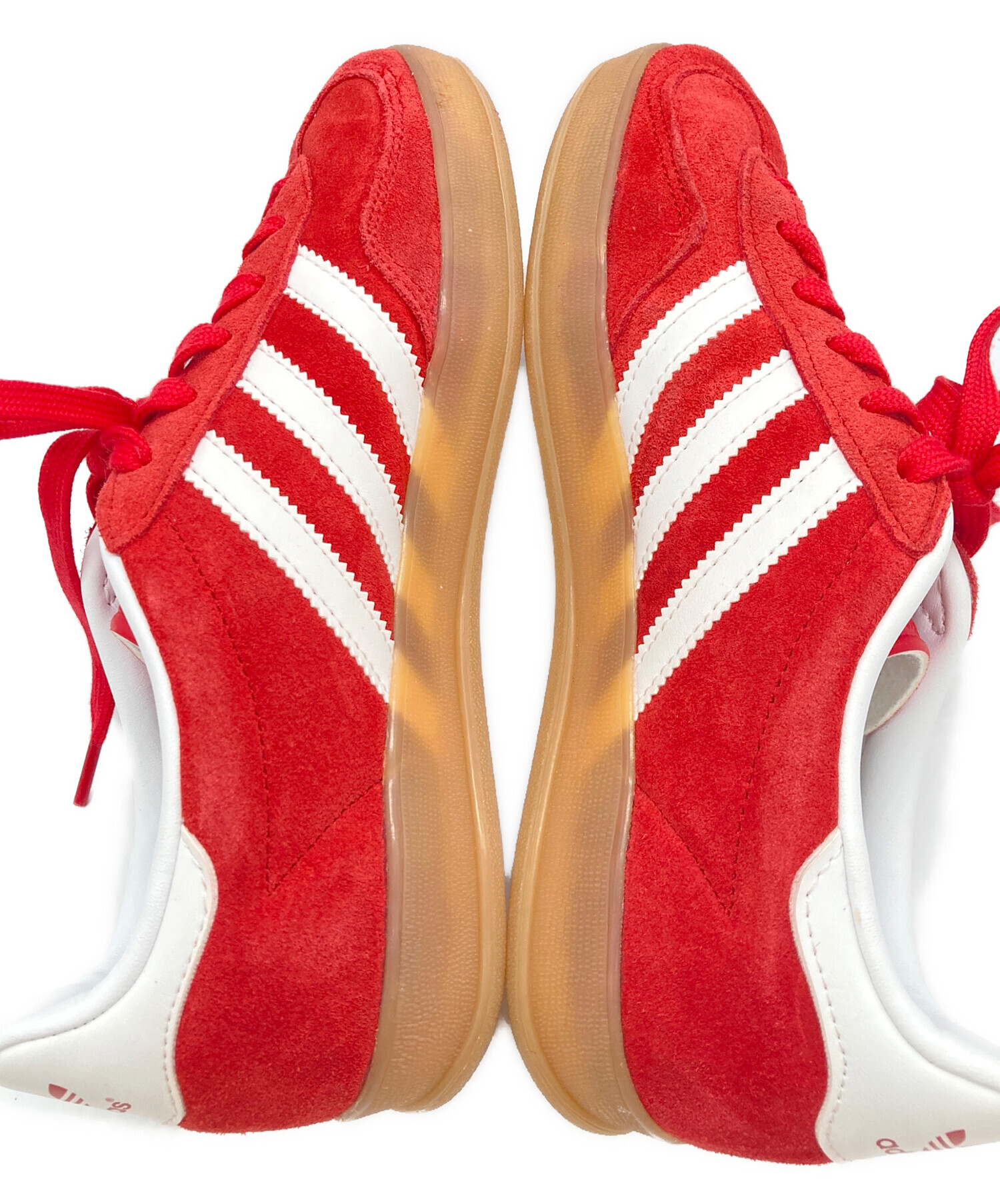 【adidas】GAZELLE INDOOR 23.5 赤 adidas Gazelle Indoor Shoes - Red | Free Shipping with adiClub