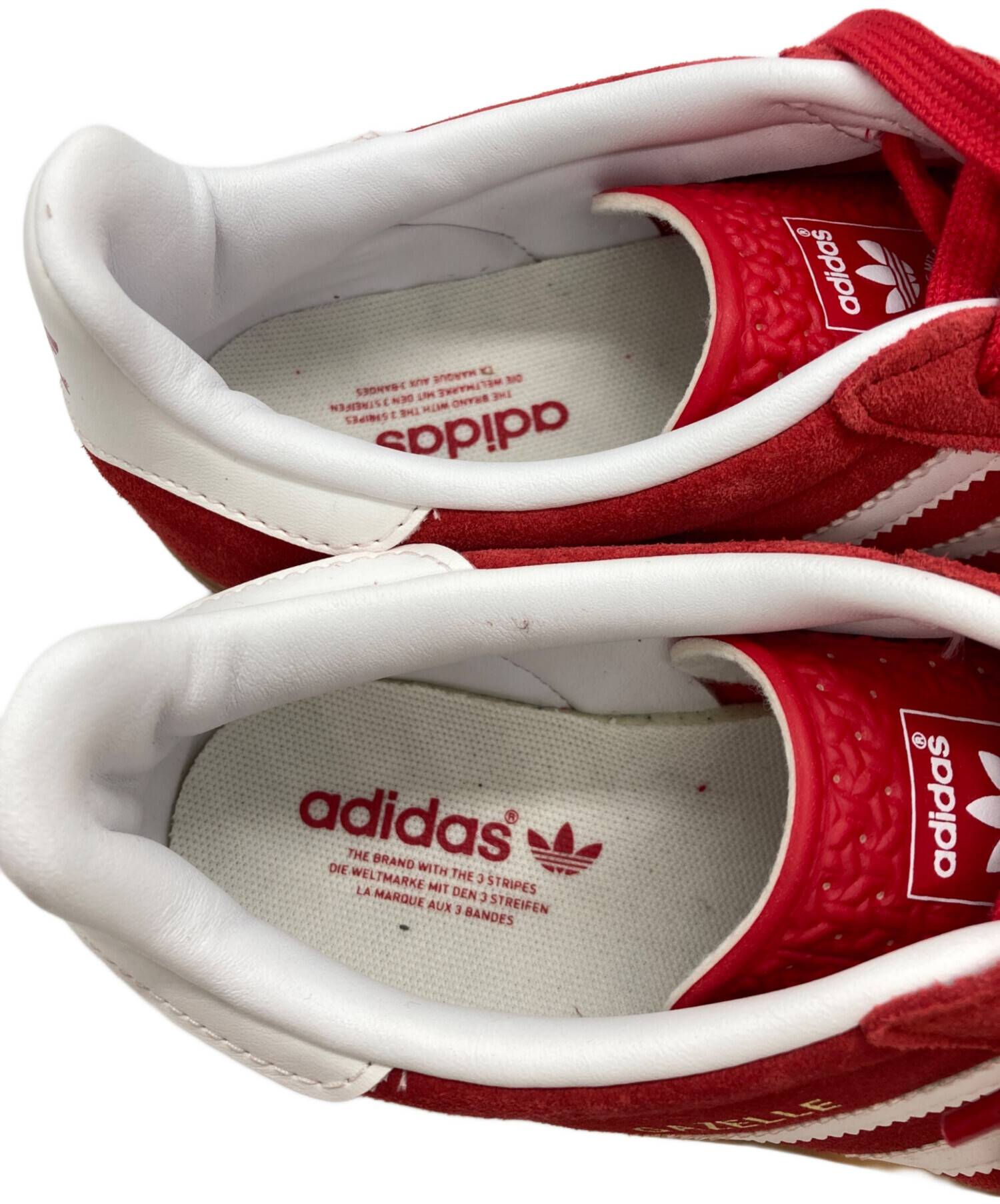 【adidas】GAZELLE INDOOR 23.5 赤 中古・古着通販】adidas (アディダス) GAZELLE INDOOR ローカット