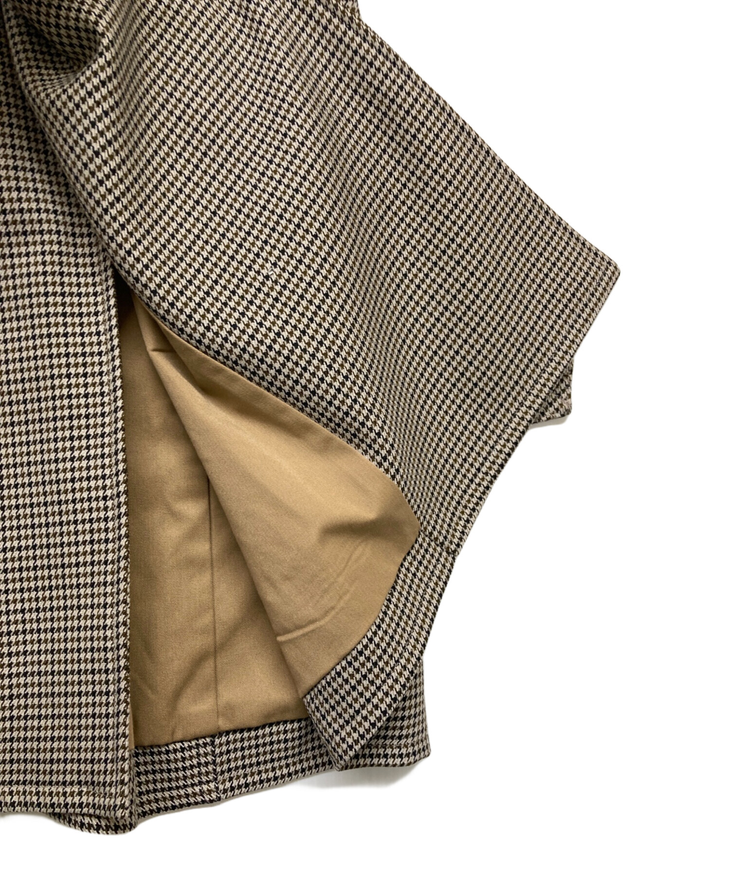 中古・古着通販】Barbour (バブアー) チェックコート グレー サイズ:36