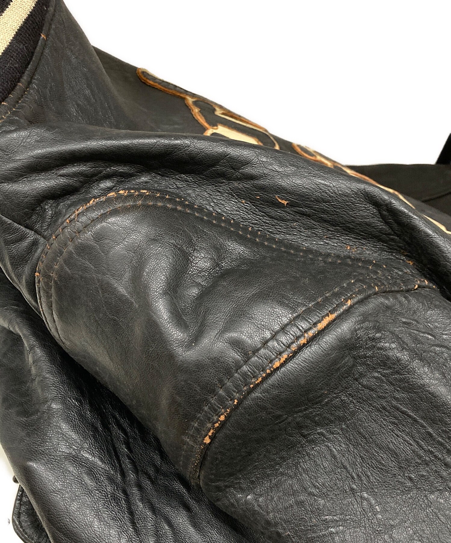 中古・古着通販】HARLEY-DAVIDSON (ハーレーダビッドソン) 古着レザー