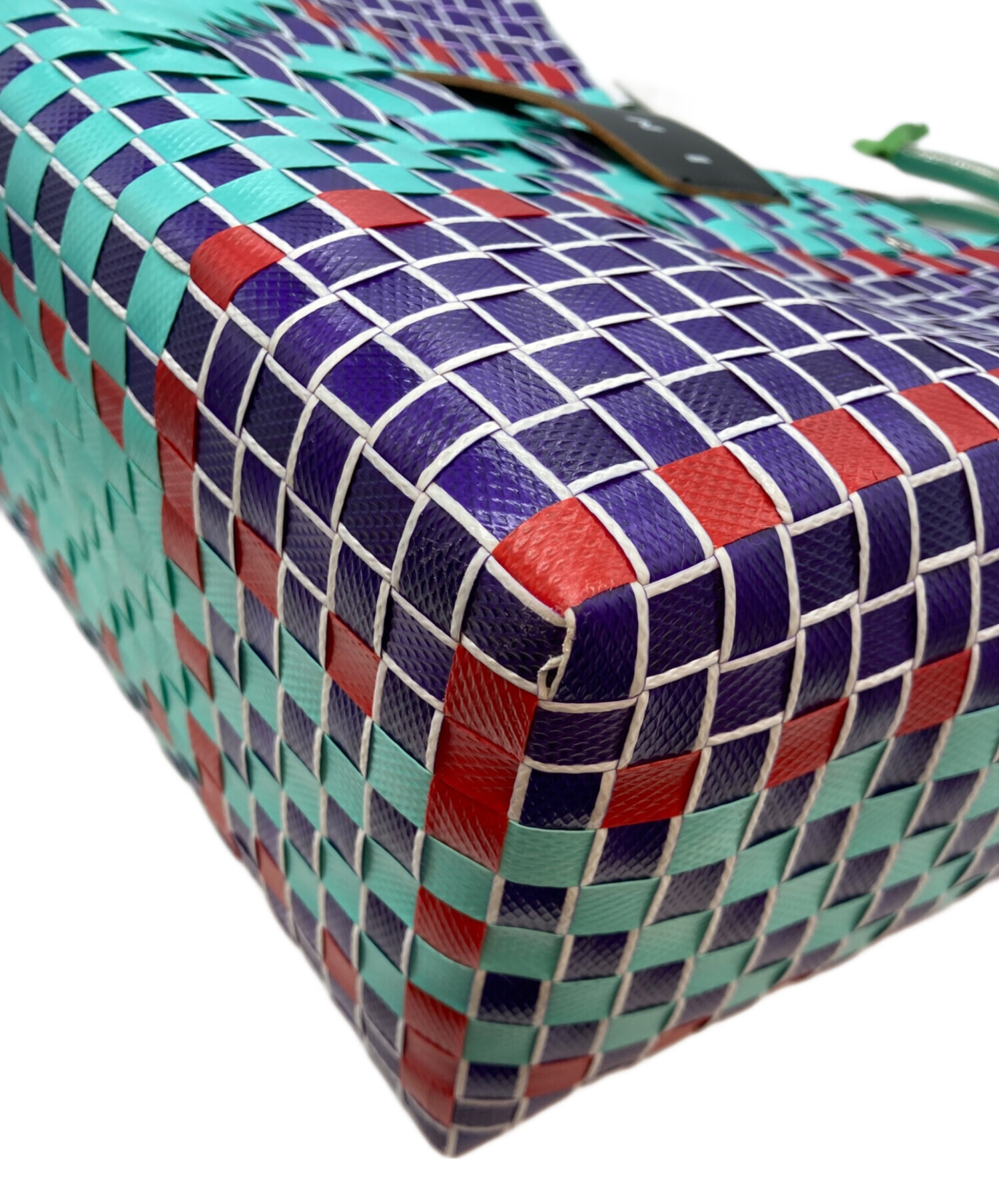 中古・古着通販】MARNI (マルニ) MARKET カゴバッグ スカイブルー