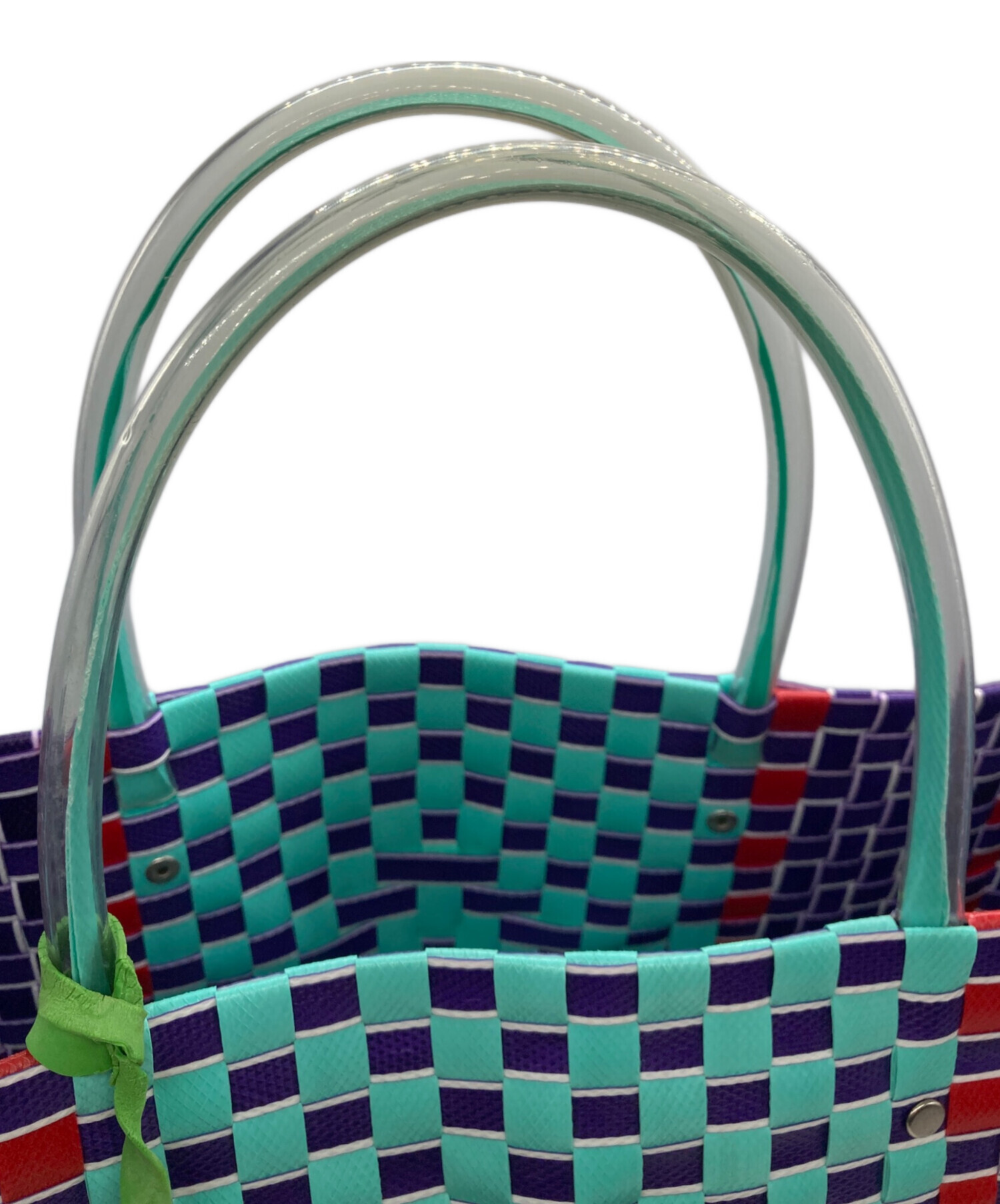 中古・古着通販】MARNI (マルニ) MARKET カゴバッグ スカイブルー