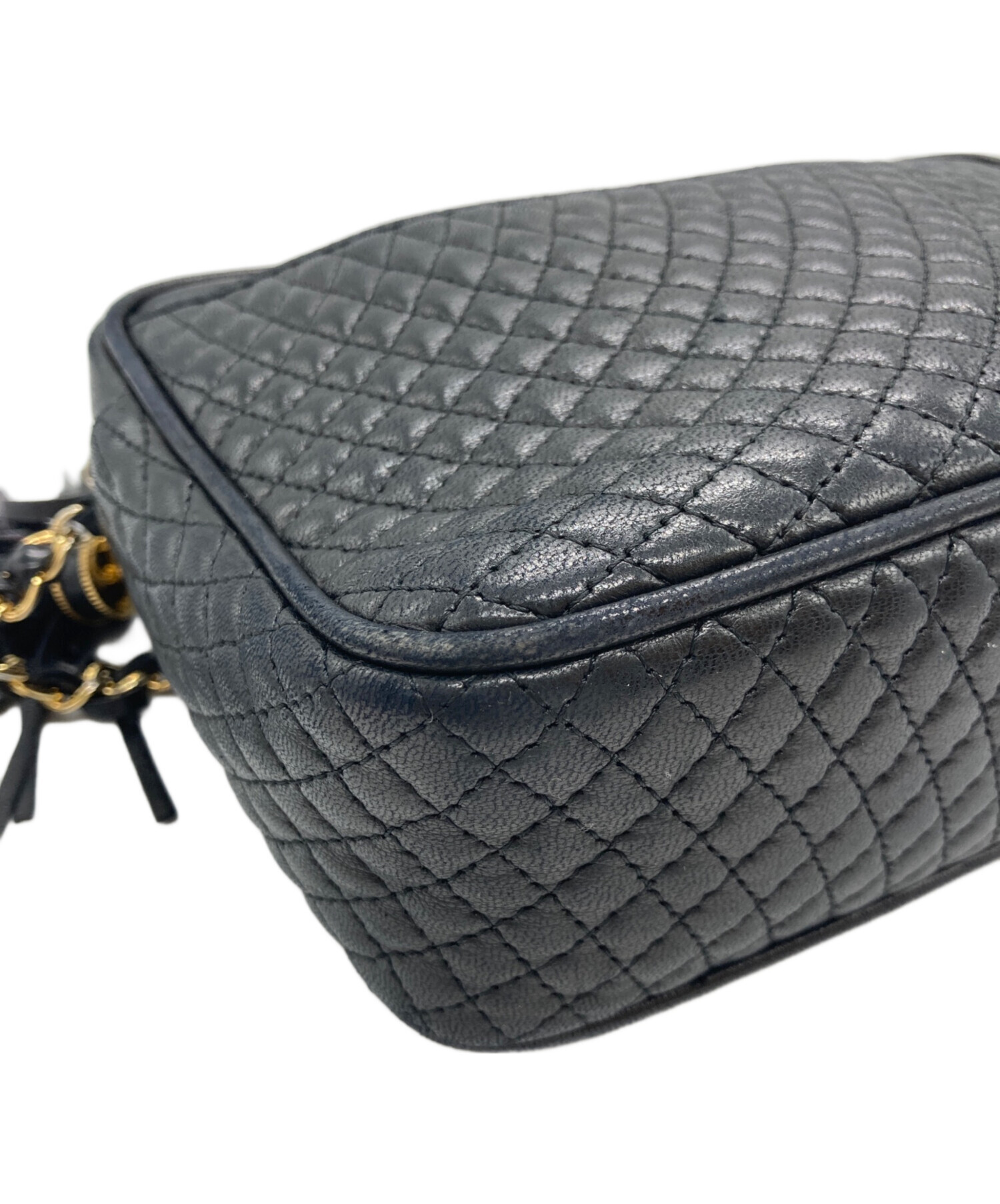 BALLYバリー　チェーンショルダーバッグ　ライオン 中古・古着通販】BALLY (バリー) チェーンレザーショルダーバッグ
