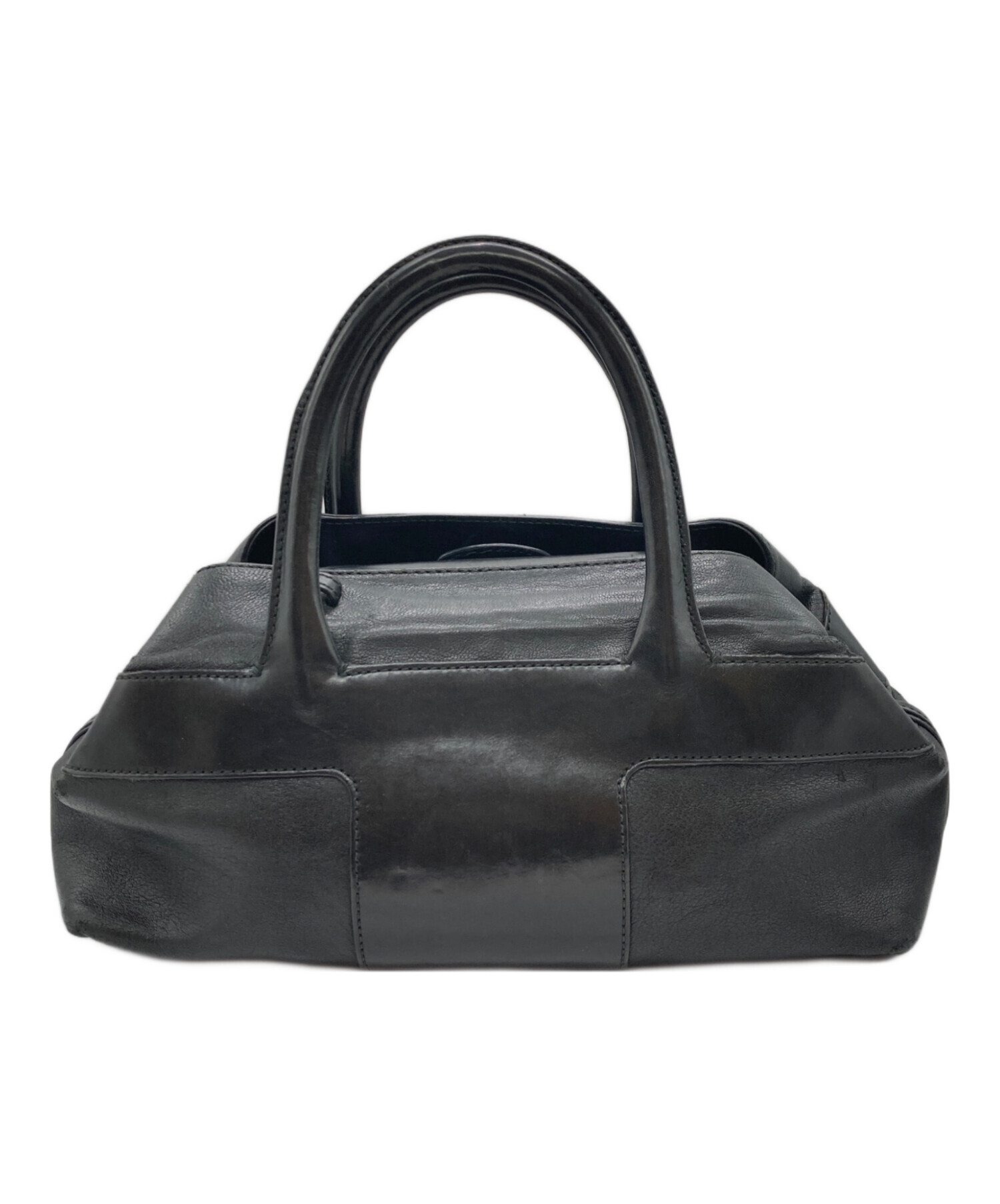 中古・古着通販】BALLY (バリー) レザートートバッグ ブラック サイズ 