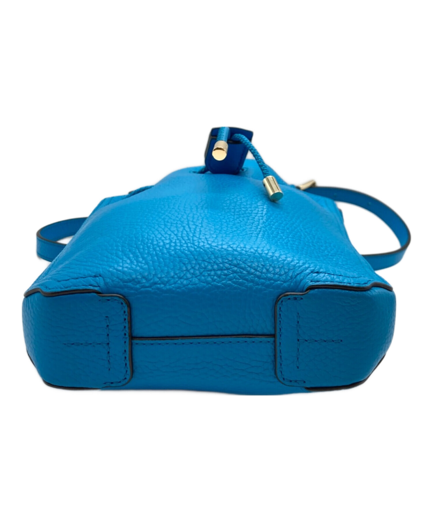 中古・古着通販】FURLA (フルラ) アテナミニバッグ ブルー サイズ 