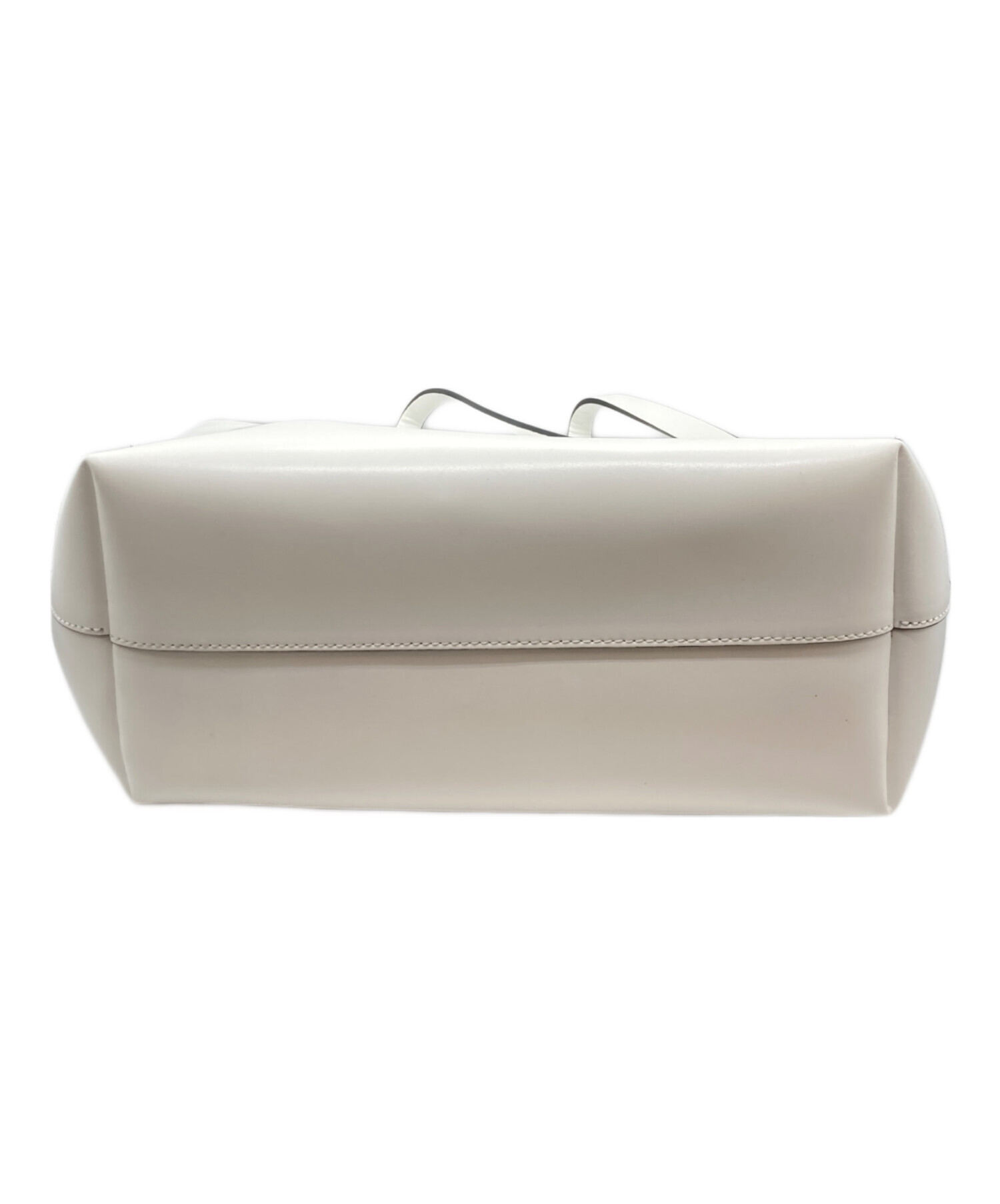 中古・古着通販】MARNI (マルニ) レザートートバッグ ホワイト サイズ