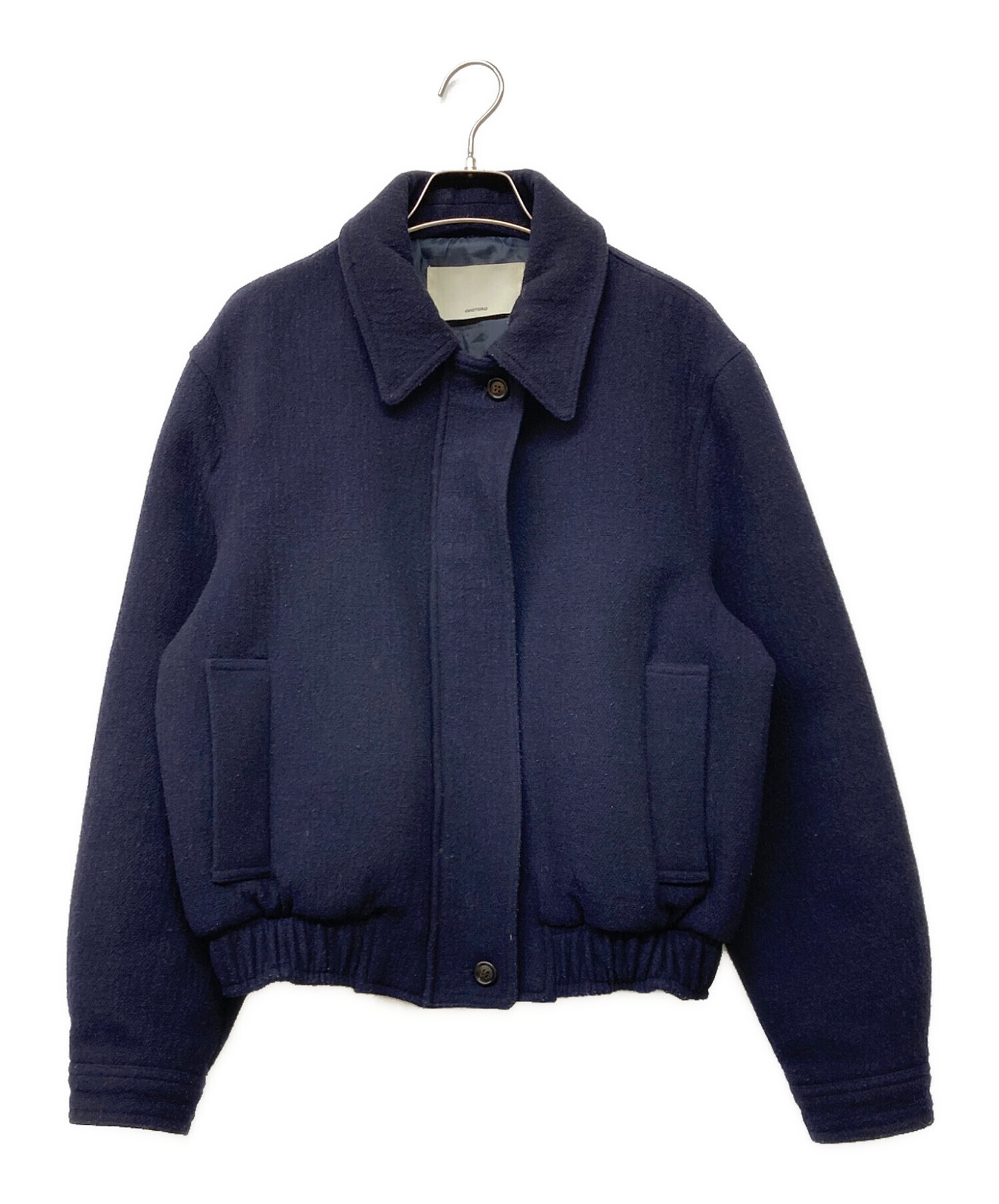 中古・古着通販】OHOTORO (オオトロ) ジップアップジャケット ネイビー