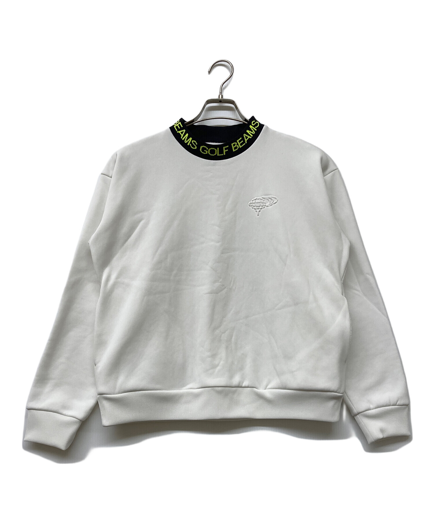 BEAMS GOLF 襟ロゴ 裏フリース プルオーバーシャツ 82020136444_C_3.jpg