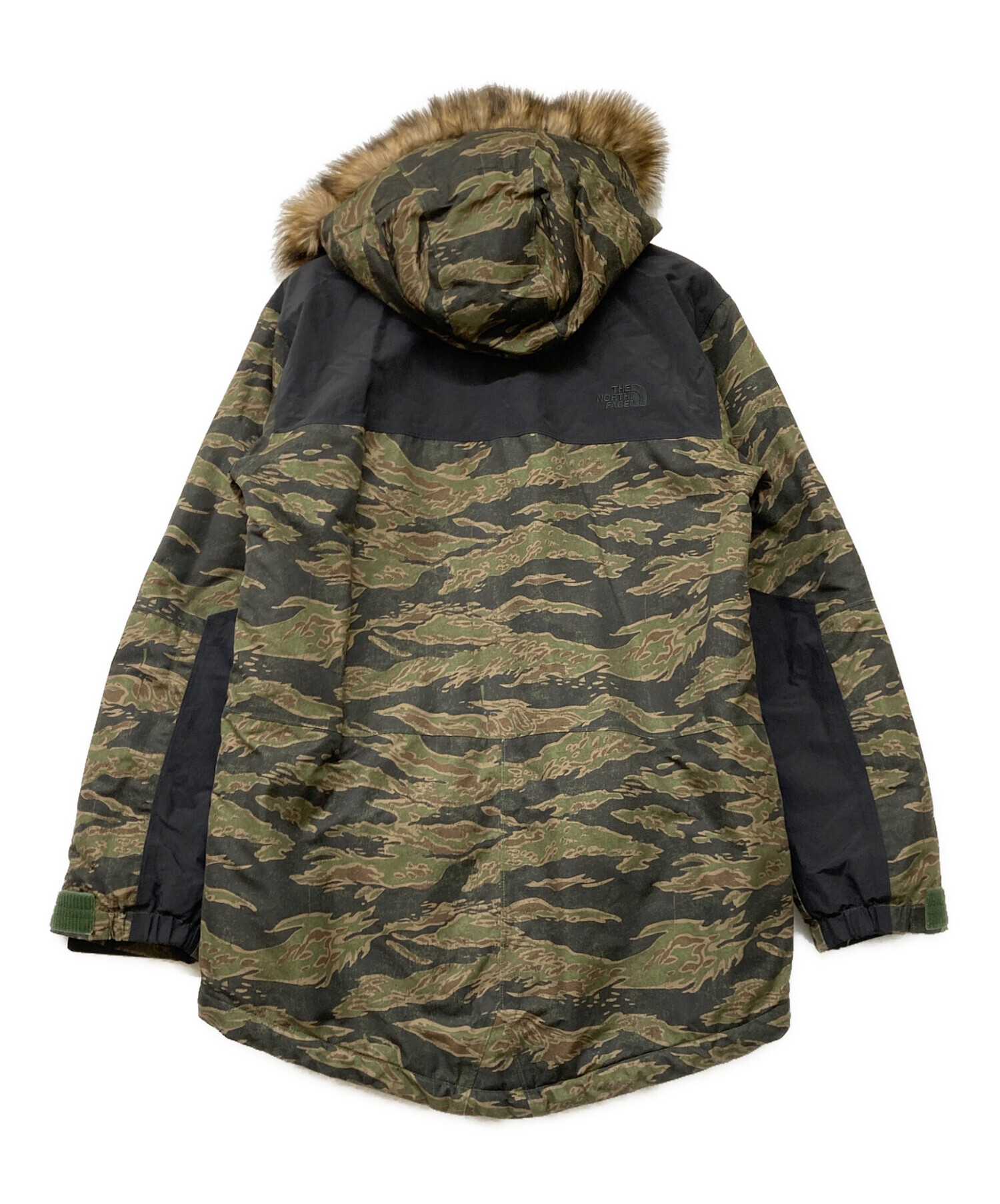 The North Face 迷彩フードジャケット 中古・古着通販】THE NORTH FACE (ザ ノース フェイス) 中綿迷彩