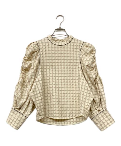 トップス Todayful Openshoulder Jacquard Blouse トップス Todayful Openshoulder Jacquard Blouse TODAYFUL