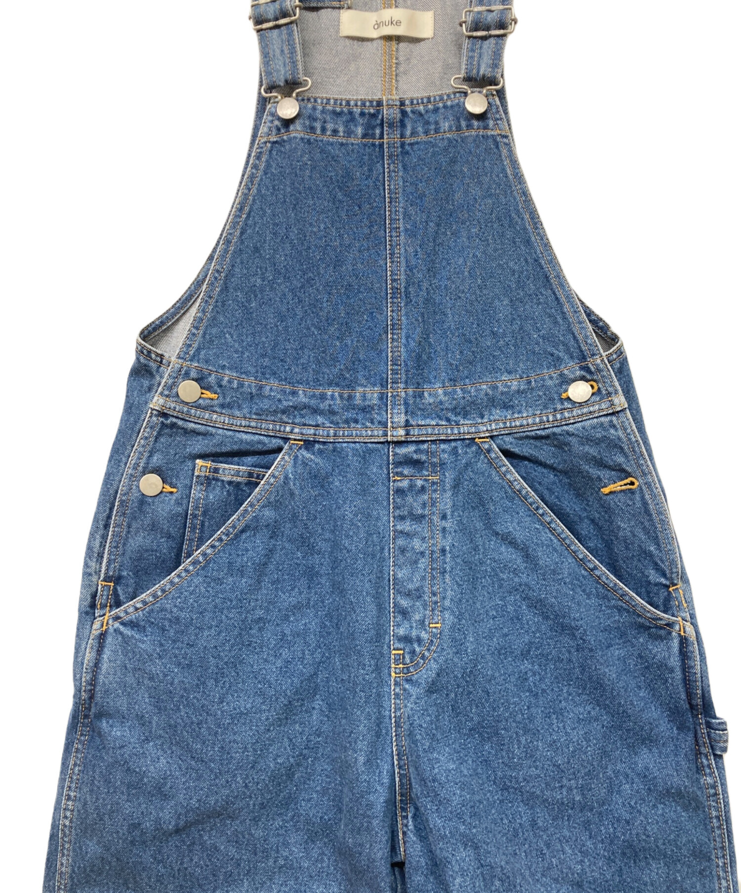 中古・古着通販】anuke (アンヌーク) 24SS Denim Overall インディゴ