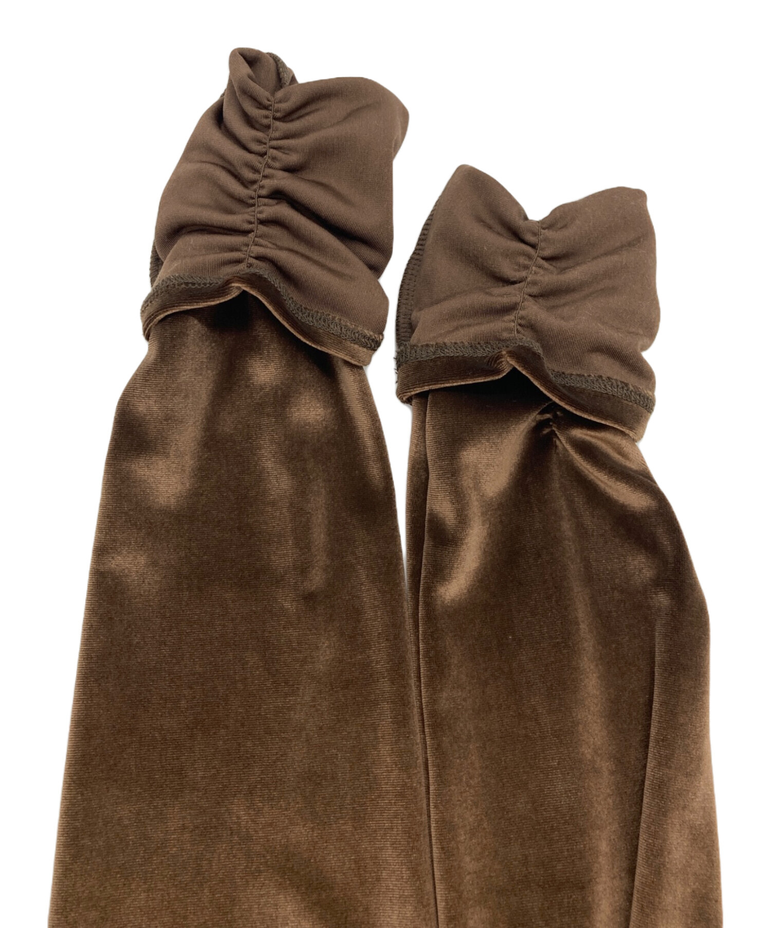 中古・古着通販】L'AUBE BLANC (ローブ ブラン) Sharp Neck Velour