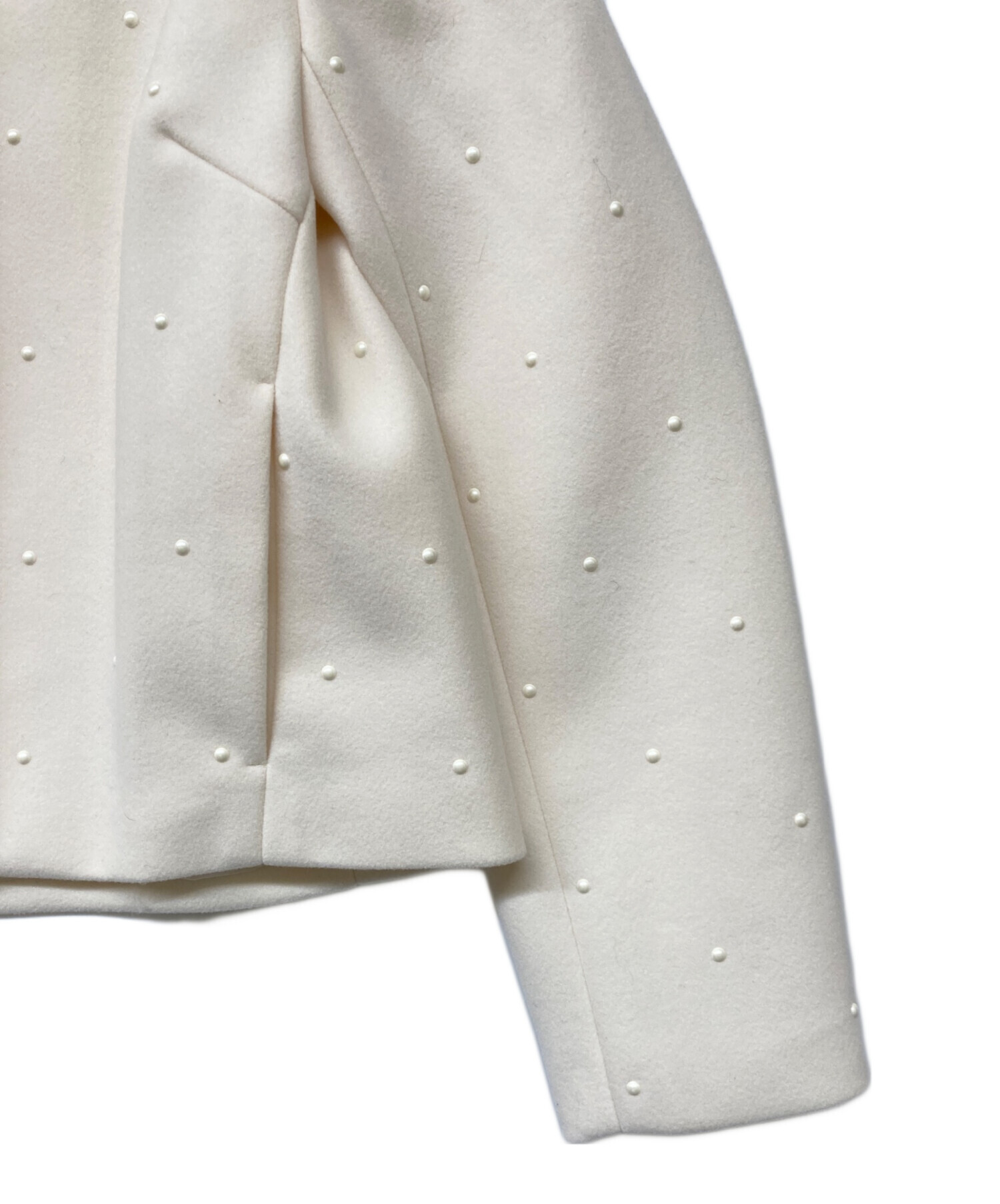 中古・古着通販】JUSGLITTY (ジャスグリッティー) ノーカラー