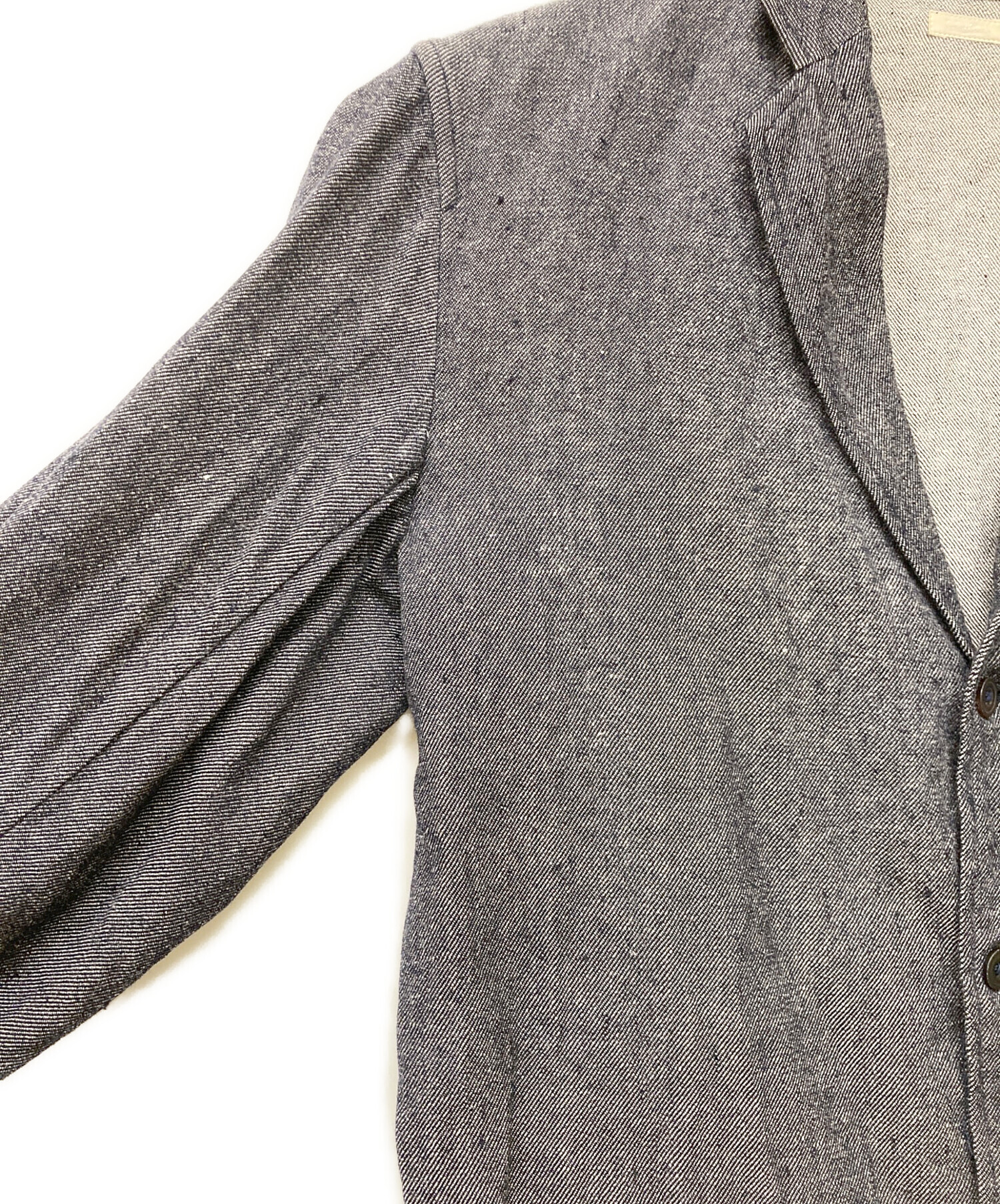 中古・古着通販】COMOLI (コモリ) 14AW WOOL LINEN JKT(ウールリネン