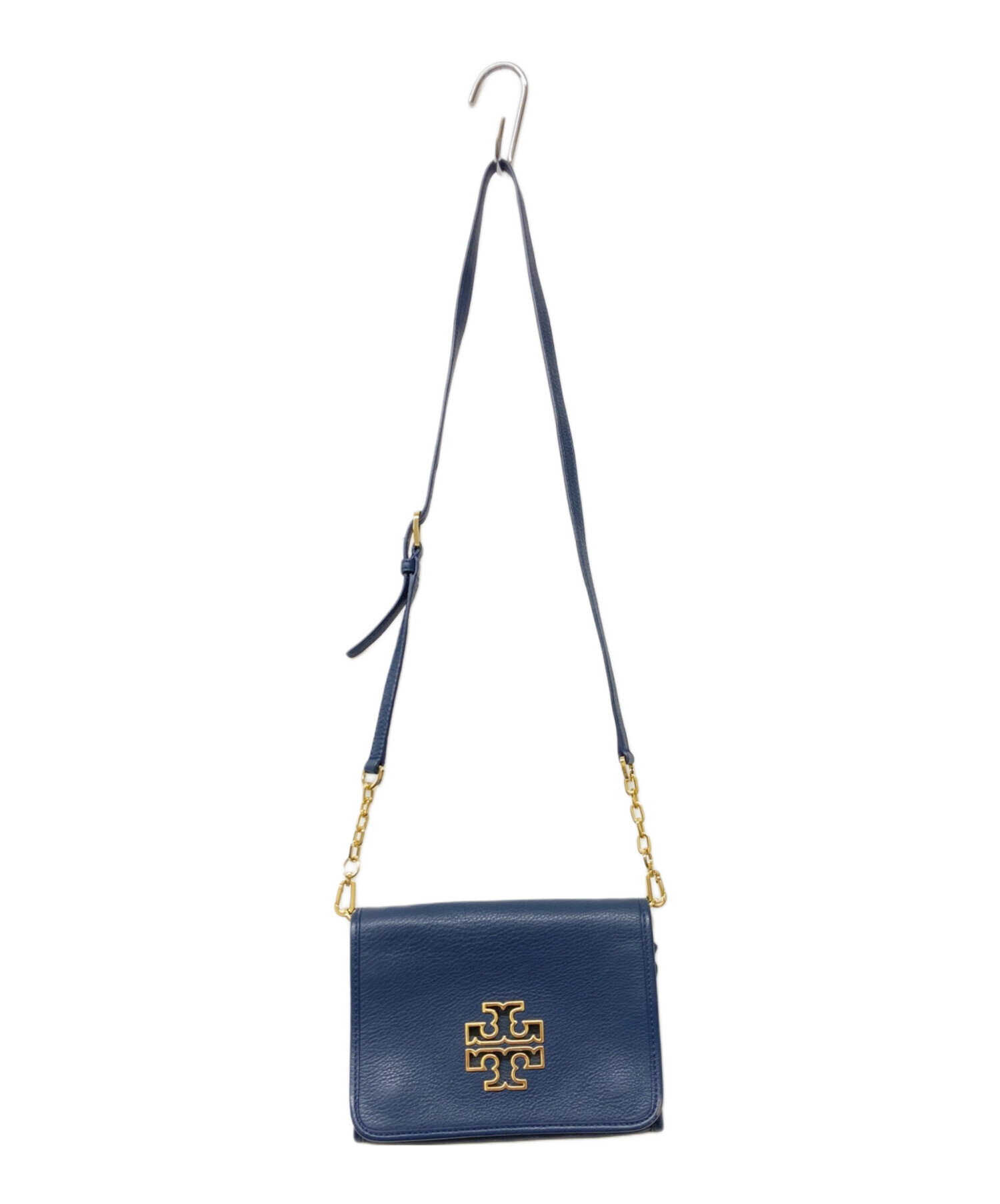 中古・古着通販】TORY BURCH (トリーバーチ) シボレザーフラップ