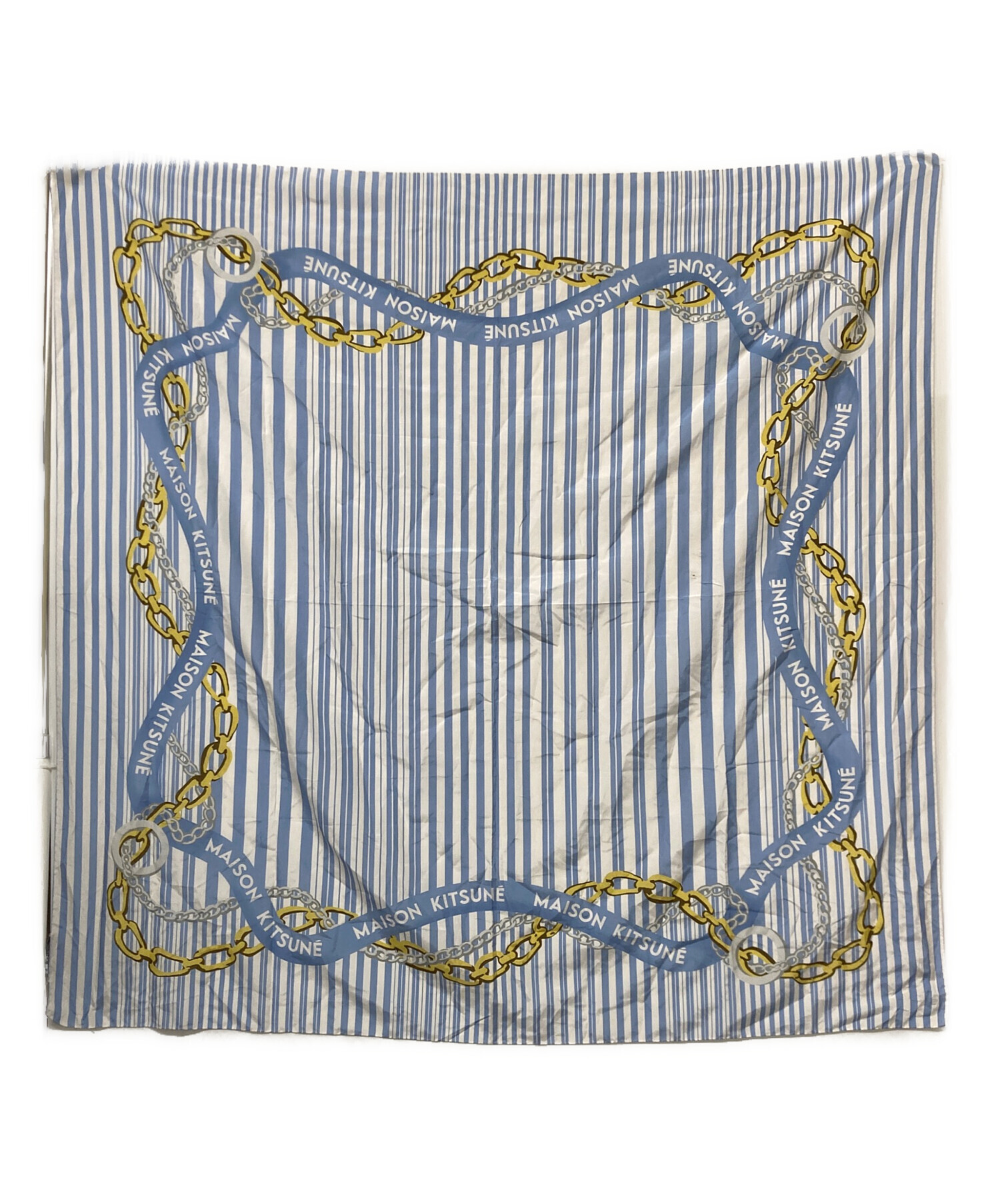中古・古着通販】MAISON KITSUNE (メゾンキツネ) スカーフ ホワイト