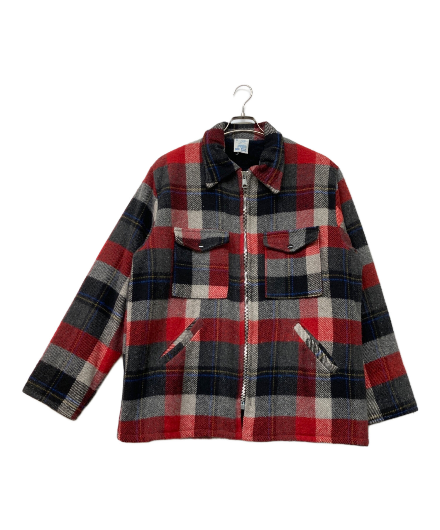 中古・古着通販】BIG BILL (ビッグ ビル) ウールブレンドチェック 