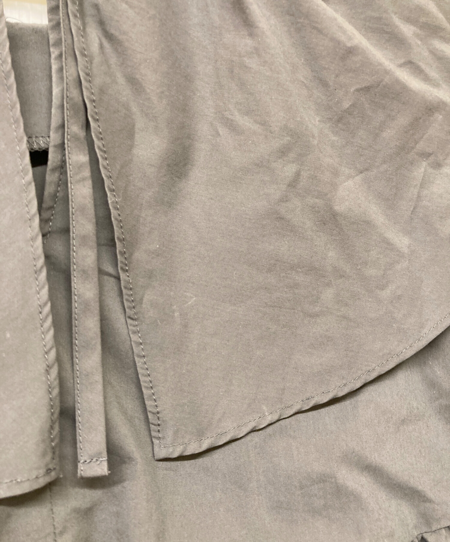 中古・古着通販】YORI (ヨリ) フリルカラーティアードブラウス