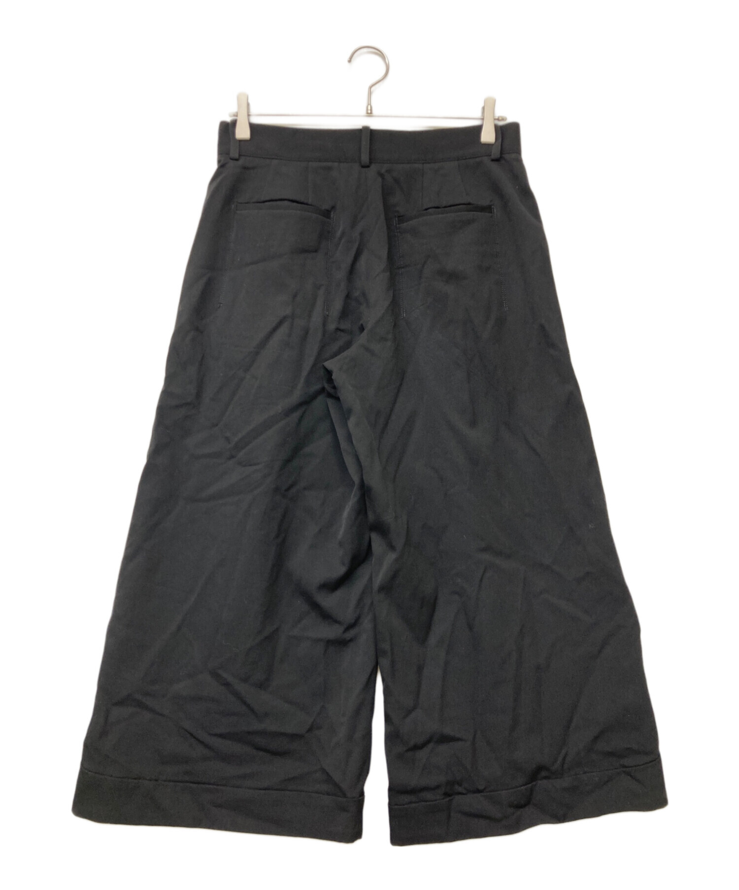 中古・古着通販】ORIMI (オリミ) 25SS CROPPED BIG SLACKS ブラック