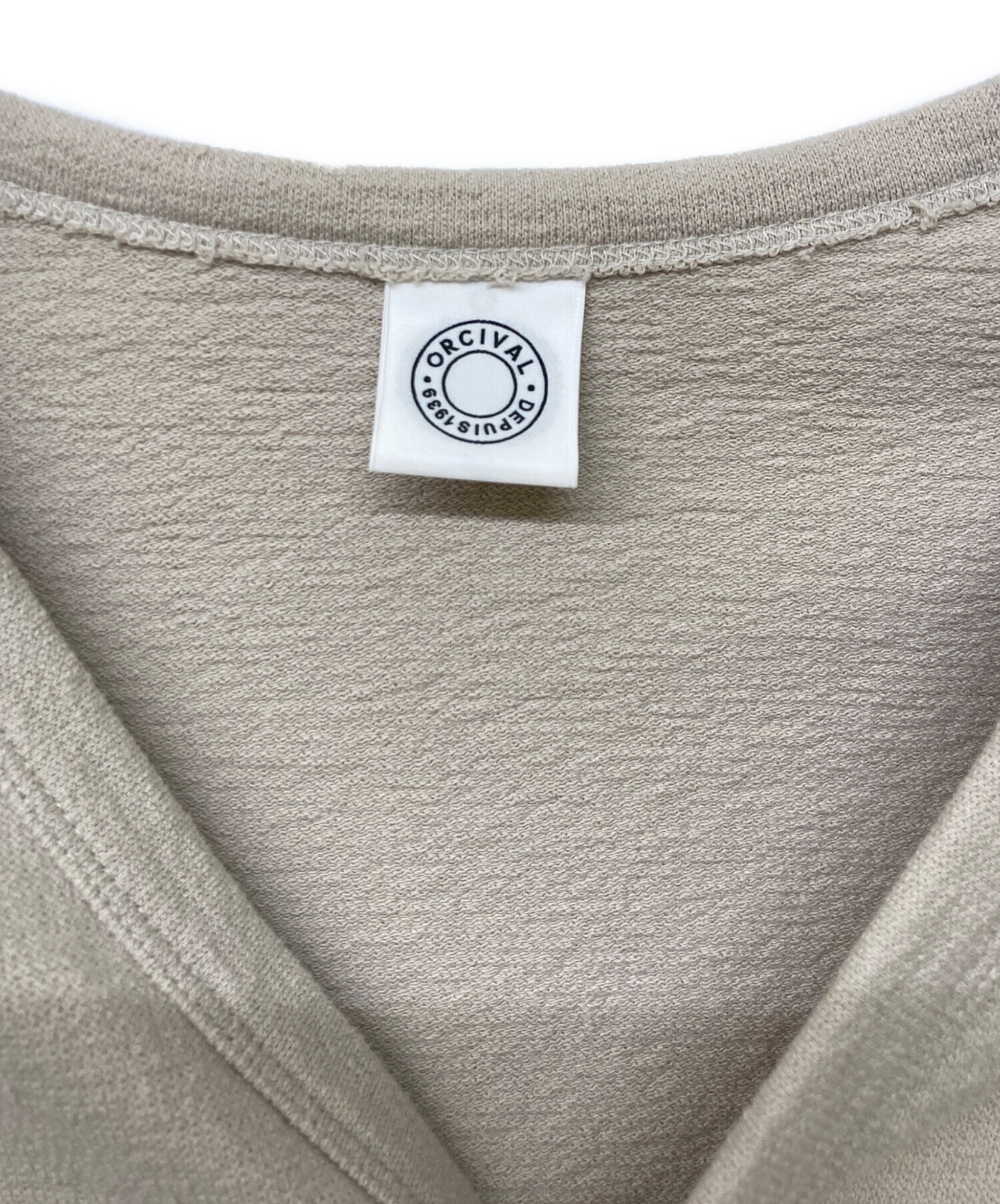 中古・古着通販】ORCIVAL (オーシバル) VNECK CARDIGAN/ブイネック