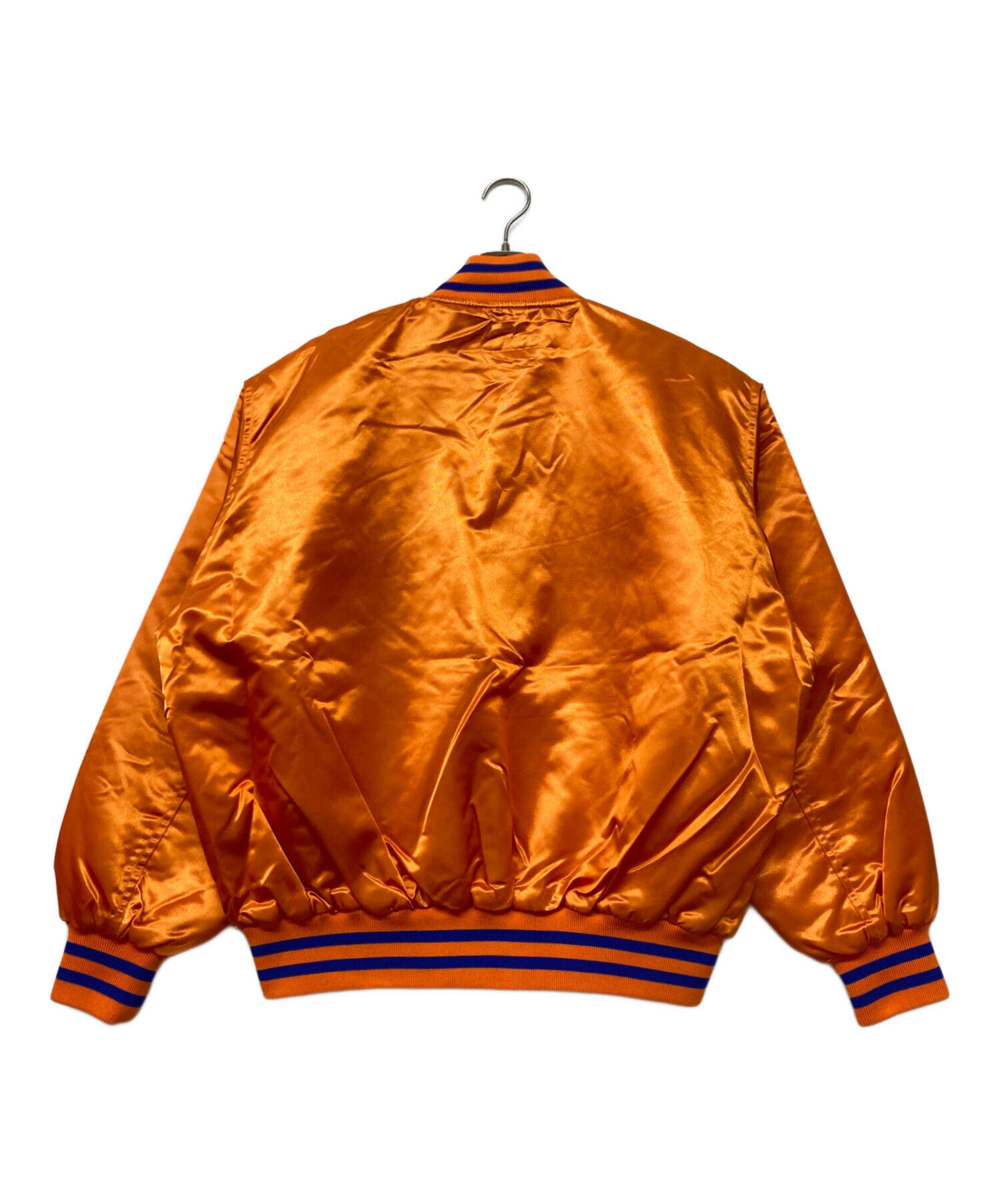 中古・古着通販】KEBOZ (ケボズ) SATIN STADIUM JACKET【ORANGE