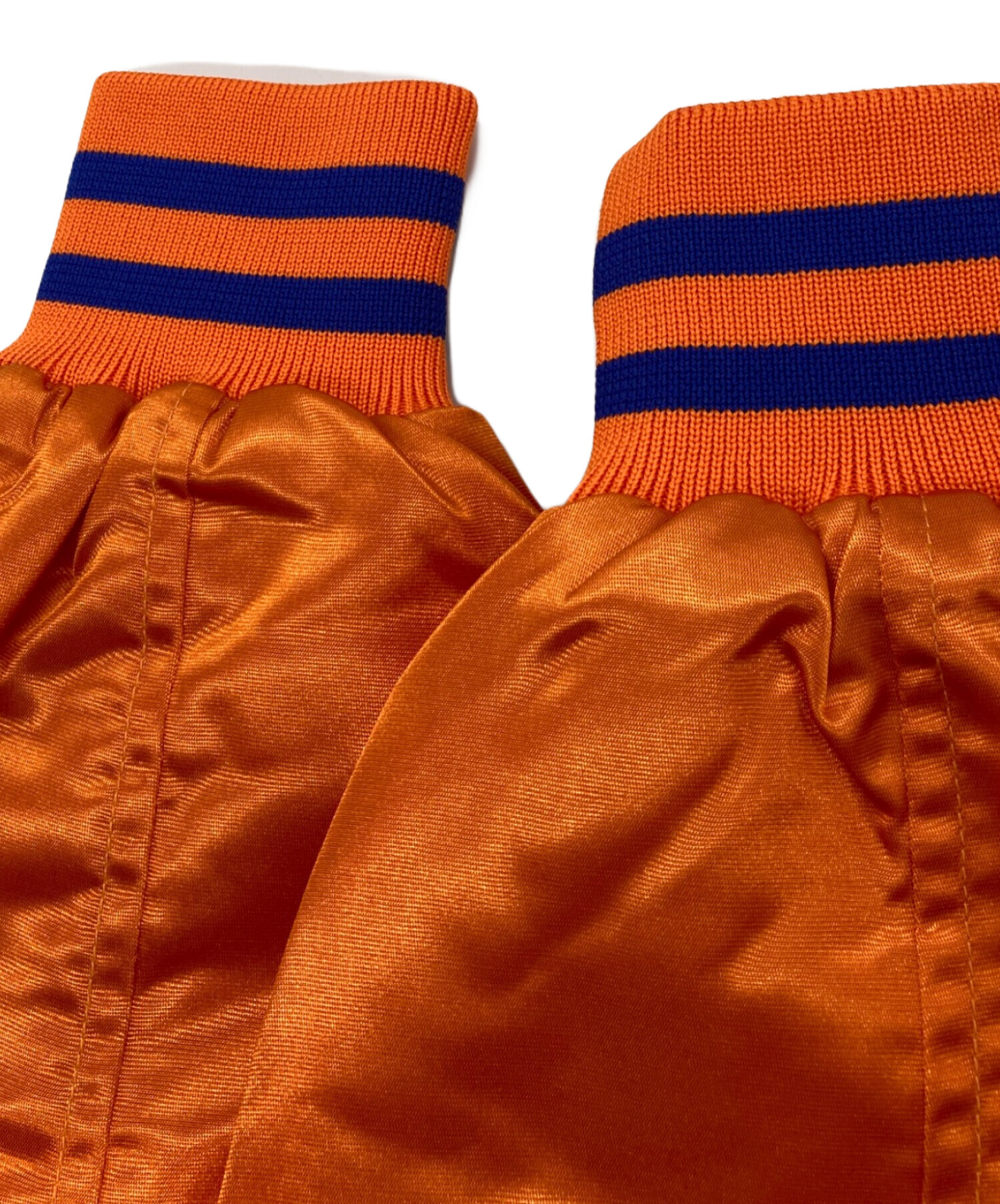 中古・古着通販】KEBOZ (ケボズ) SATIN STADIUM JACKET【ORANGE