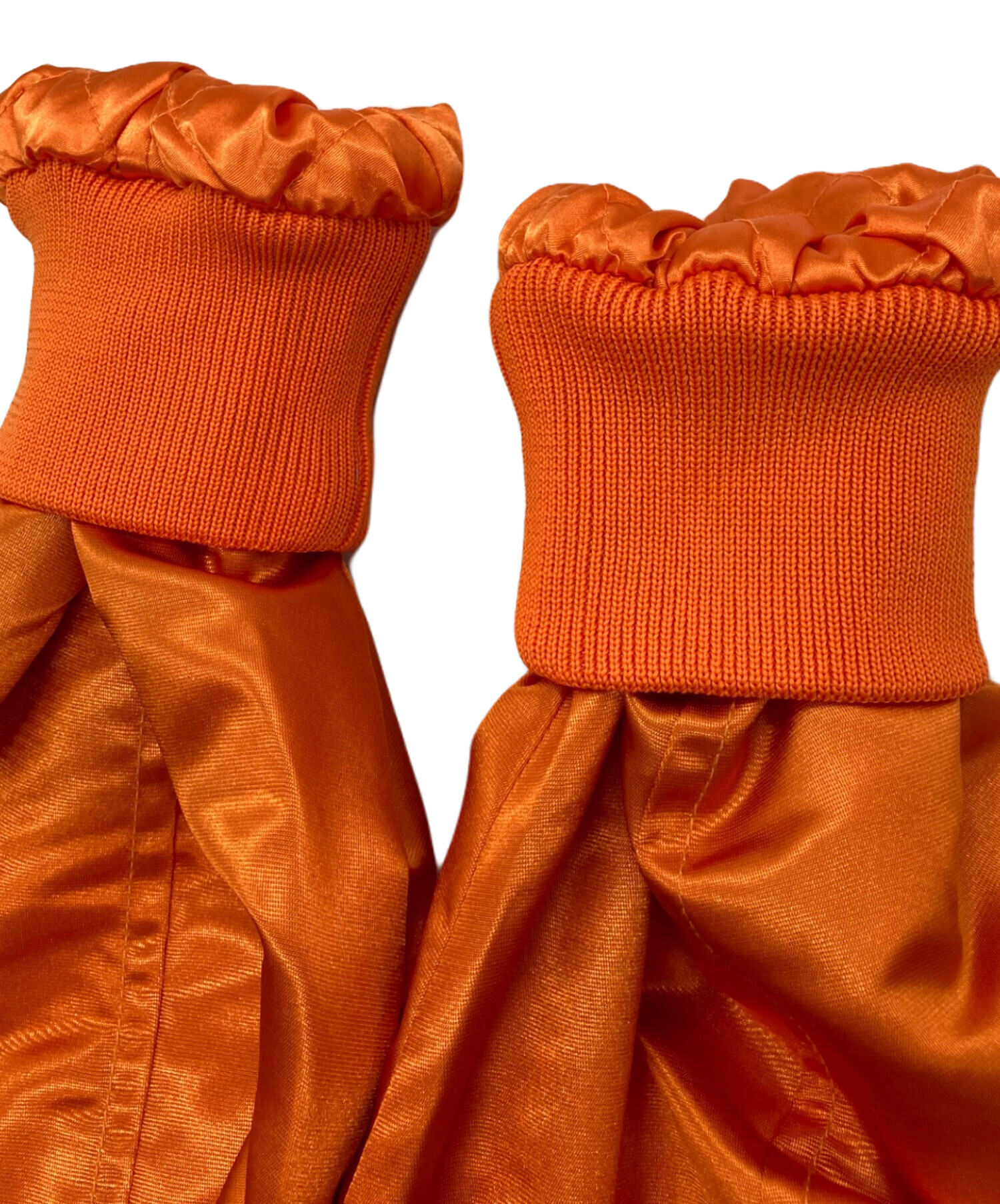 中古・古着通販】KEBOZ (ケボズ) SATIN STADIUM JACKET【ORANGE