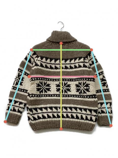 中古・古着通販】KANATA (カナタ) 50s ヴィンテージ復刻カウチンニット