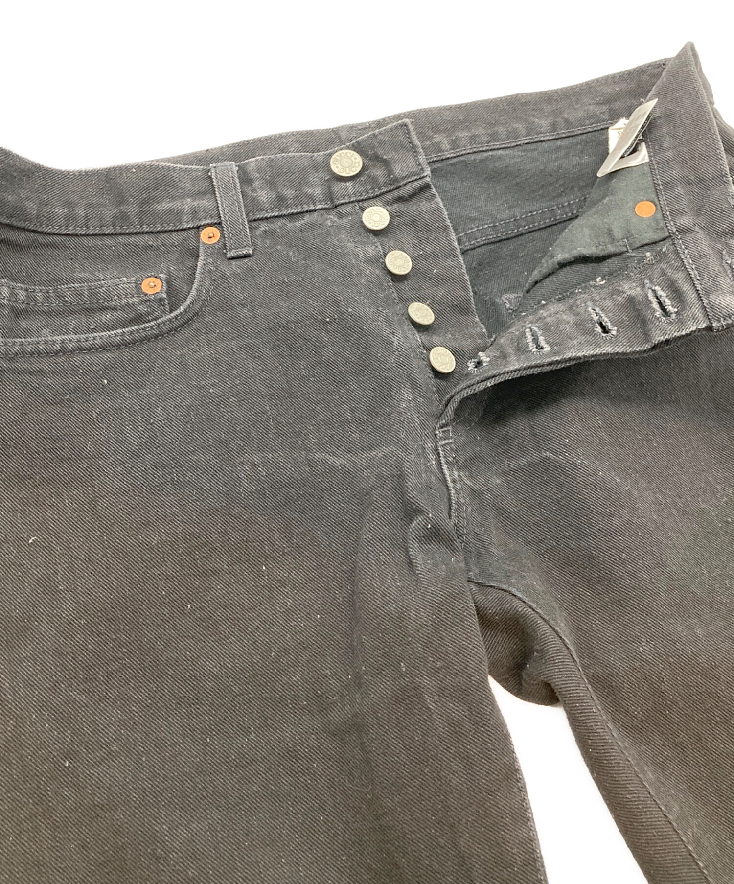 中古・古着通販】GUCCI (グッチ) デニムパンツ ブラック サイズ:44