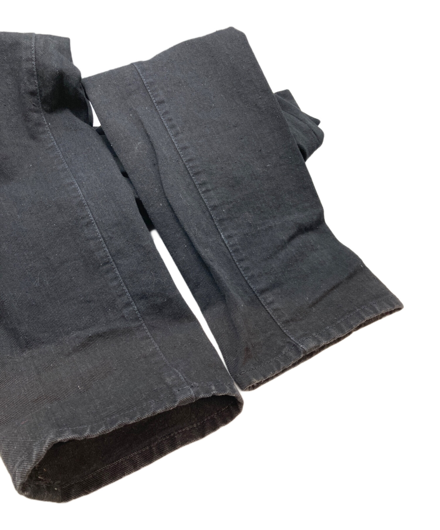 【美品】GUCCI グッチ ブラックデニム パンツ 黒 44 中古・古着通販】GUCCI (グッチ) デニムパンツ ブラック サイズ:44