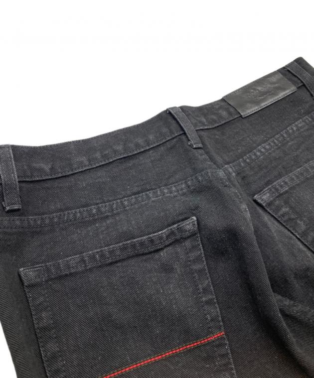 中古・古着通販】GUCCI (グッチ) デニムパンツ ブラック サイズ:44