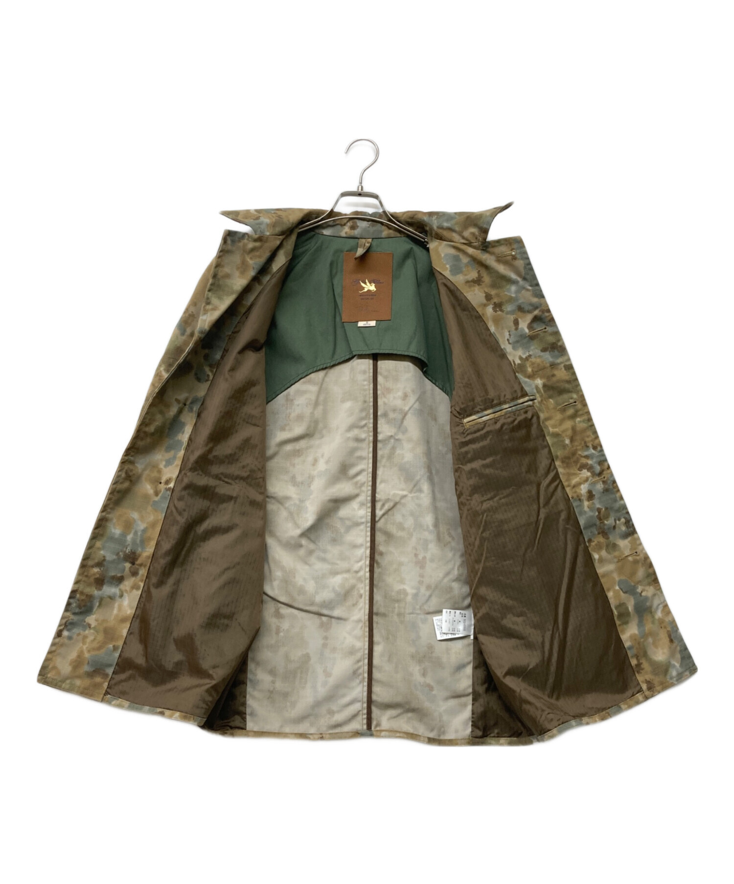 Ron Herman◇ミリタリージャケット⁄S⁄コットン⁄KHK⁄M-65⁄ライナーベスト