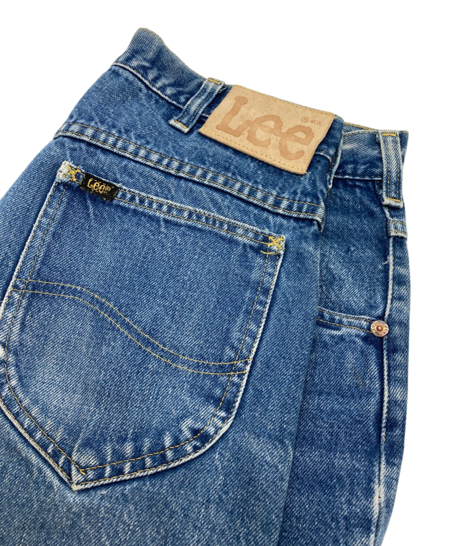 LEE (リー) 80s USA製 ヴィンテージデニムパンツ インディゴ サイズ