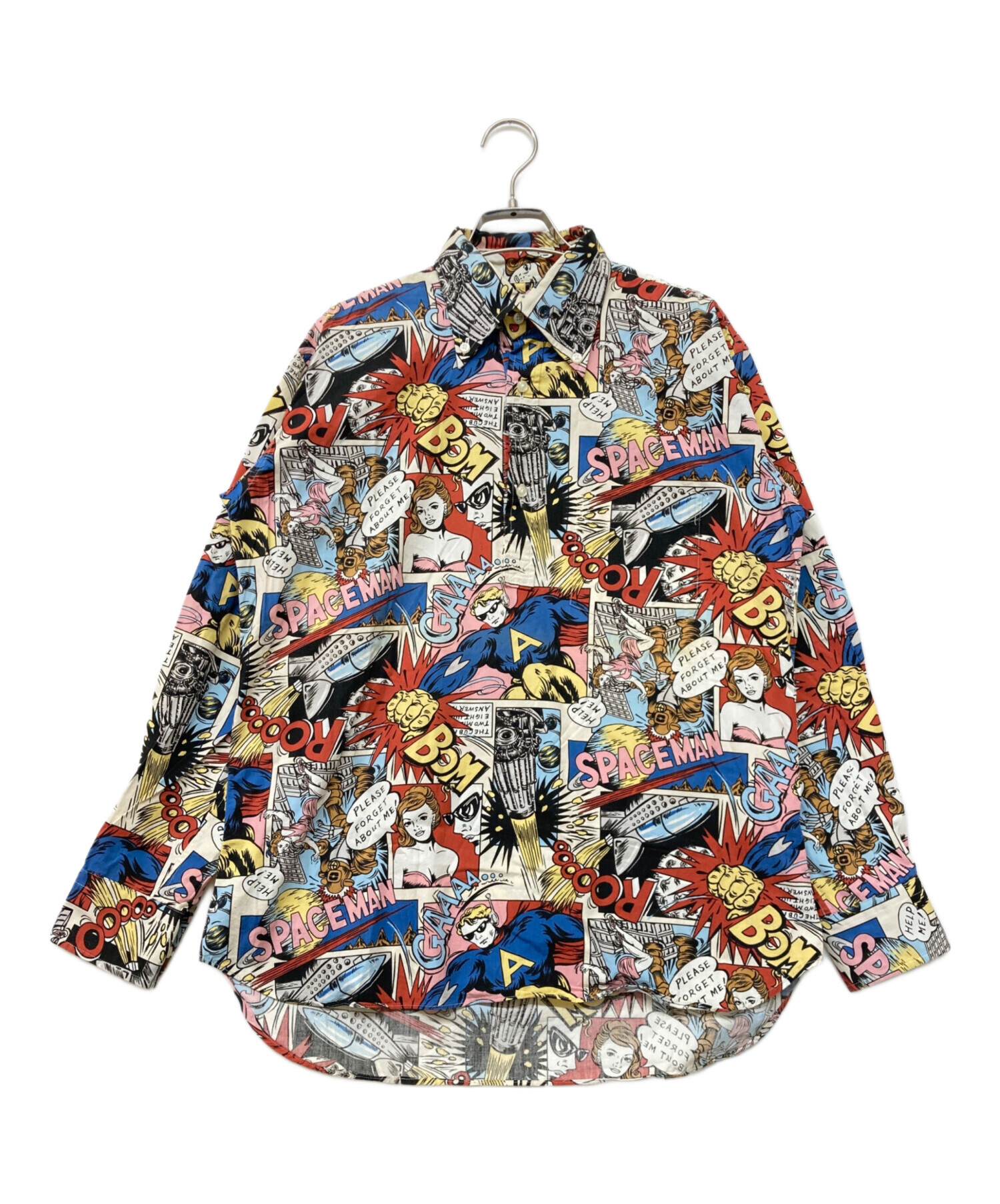 中古・古着通販】Dry Bones (ドライボーンズ) アメコミシャツ マルチ