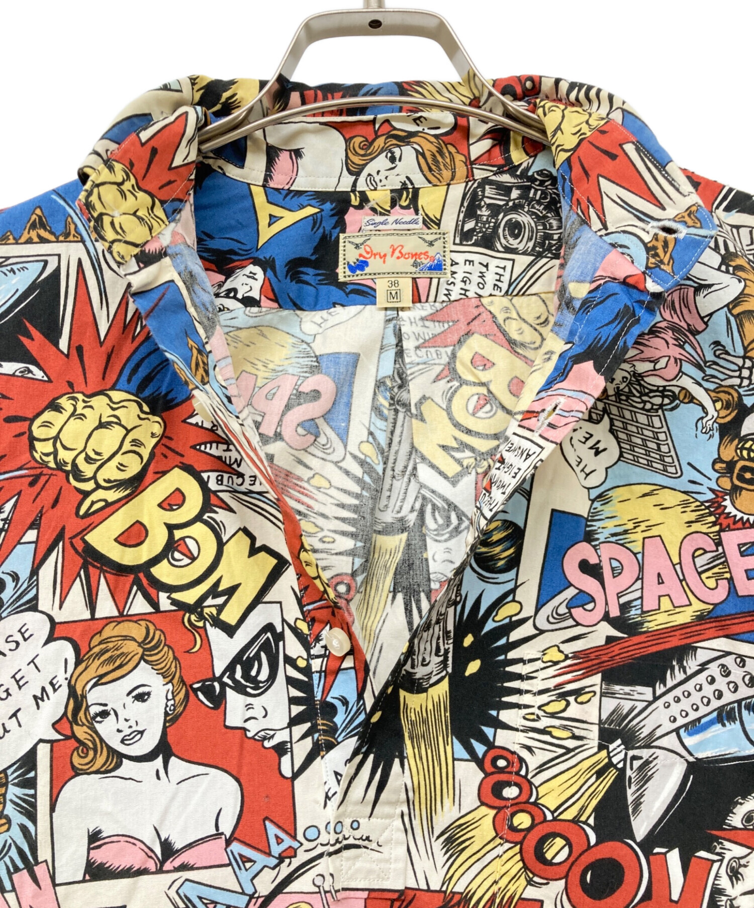 中古・古着通販】Dry Bones (ドライボーンズ) アメコミシャツ マルチ