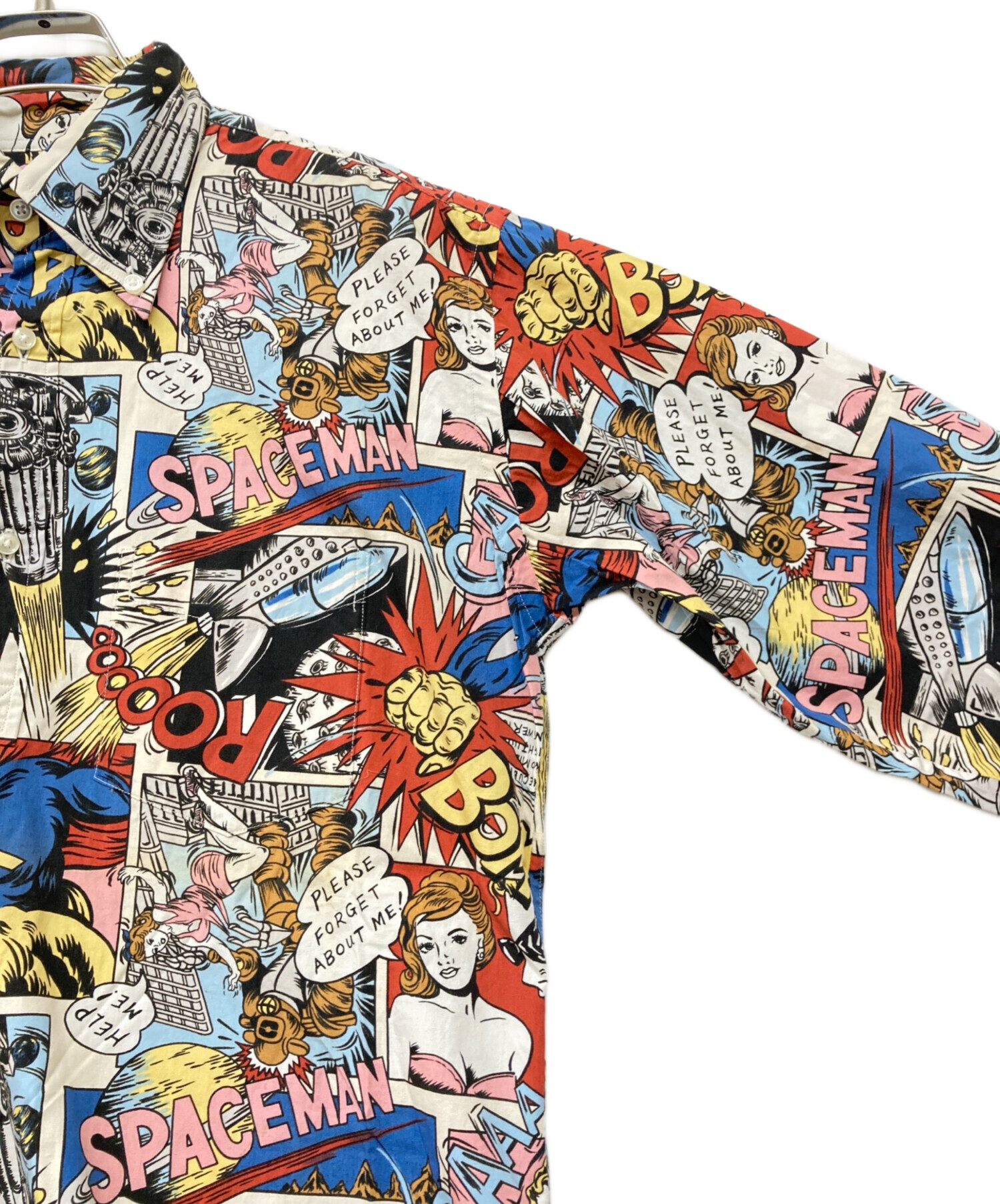 中古・古着通販】Dry Bones (ドライボーンズ) アメコミシャツ マルチ