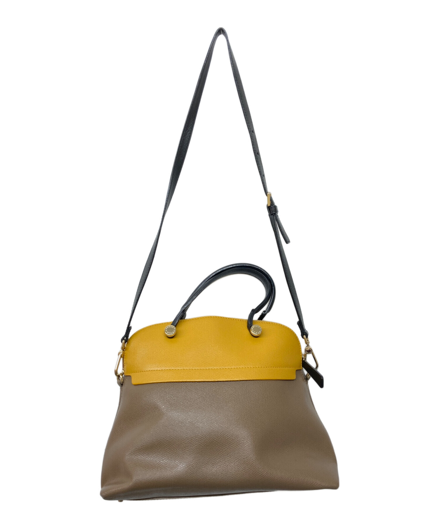 中古・古着通販】FURLA (フルラ) パイパーショルダーバッグ ブラウン