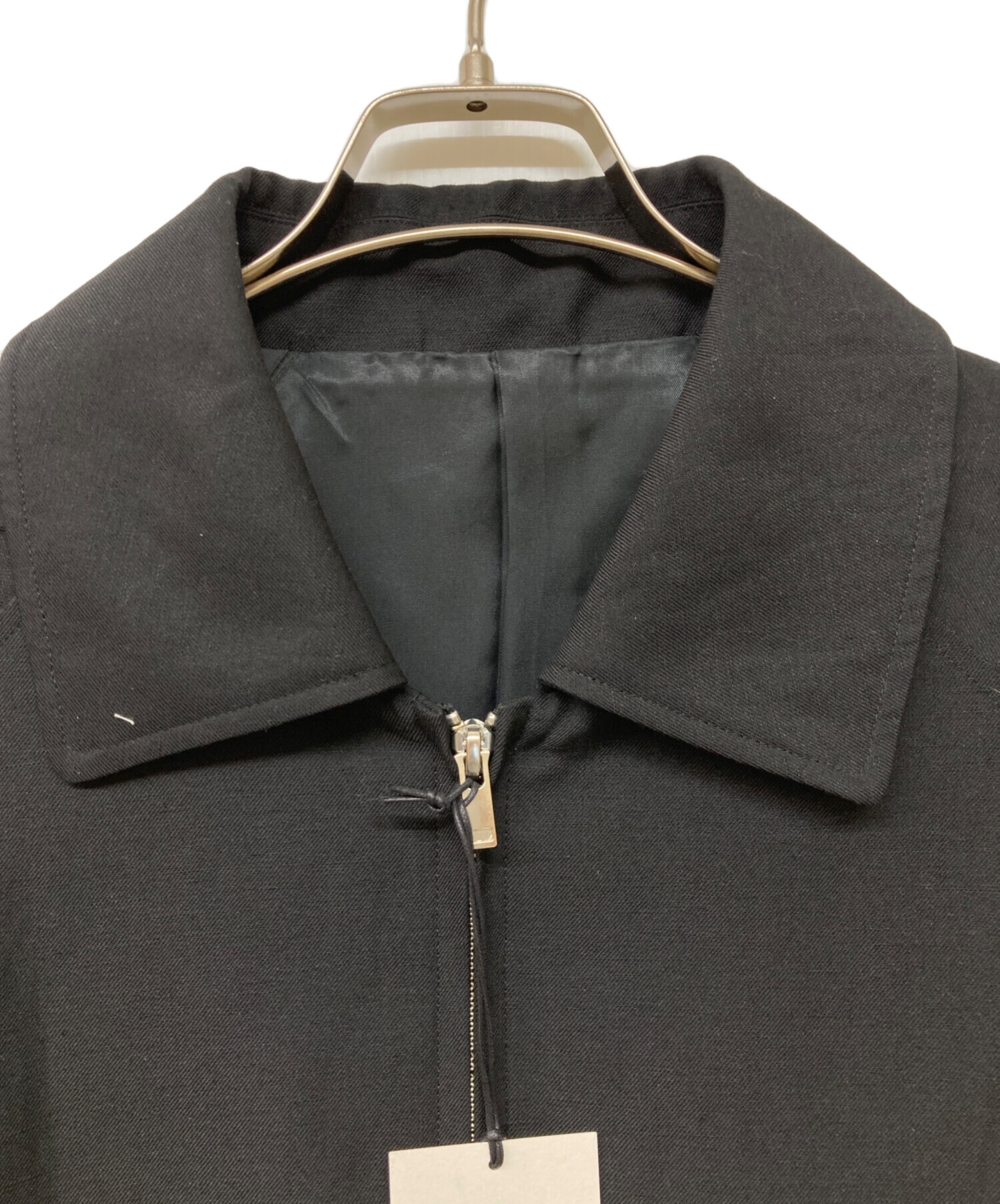 中古・古着通販】stein (シュタイン) 24SS Wool Linen Harrington Zip