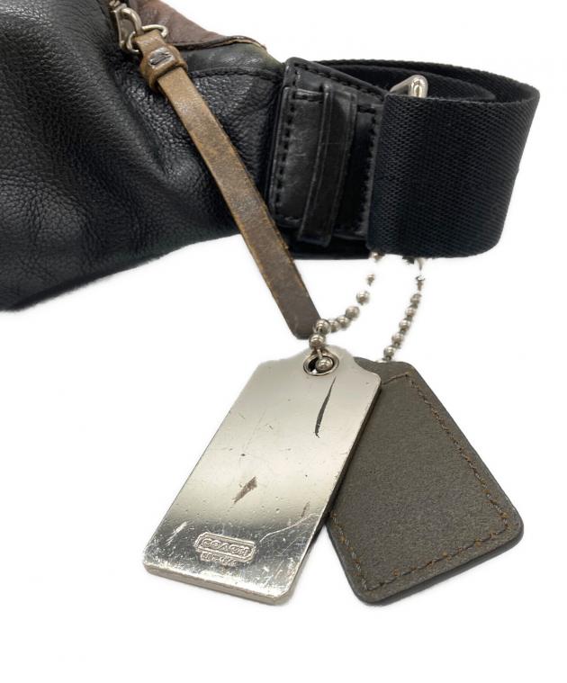 中古・古着通販】COACH (コーチ) トンプソンレザーボディバッグ