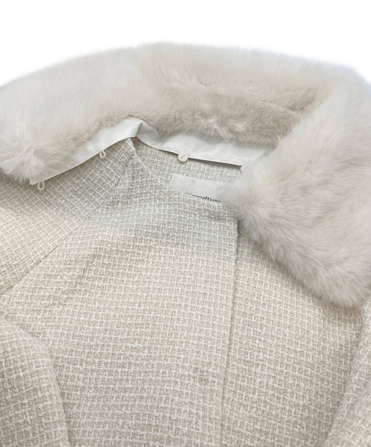 中古・古着通販】Rirandture (リランドチュール) ツィードファー衿