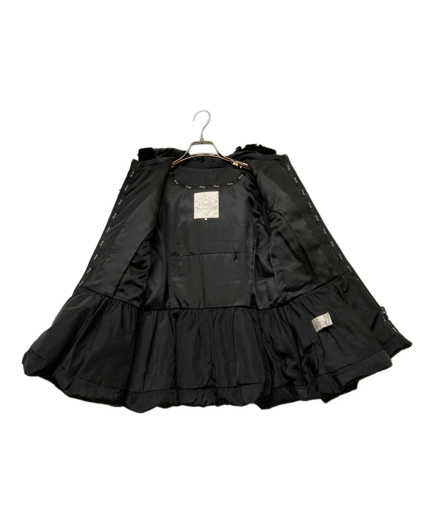 中古・古着通販】CHESTY (チェスティ) フリンジ2WAY中綿ジャケット