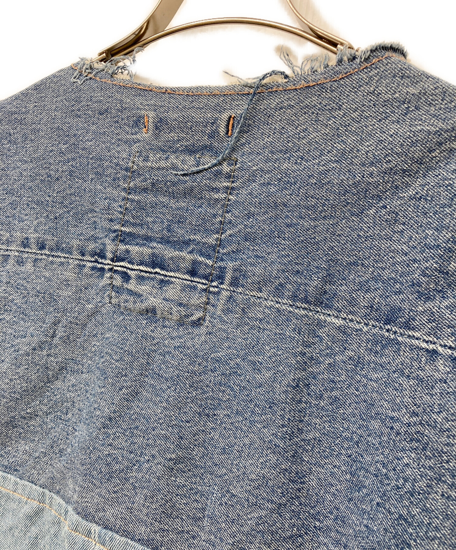 中古・古着通販】etsinta (エシンタ) リメイクデニムオーバー