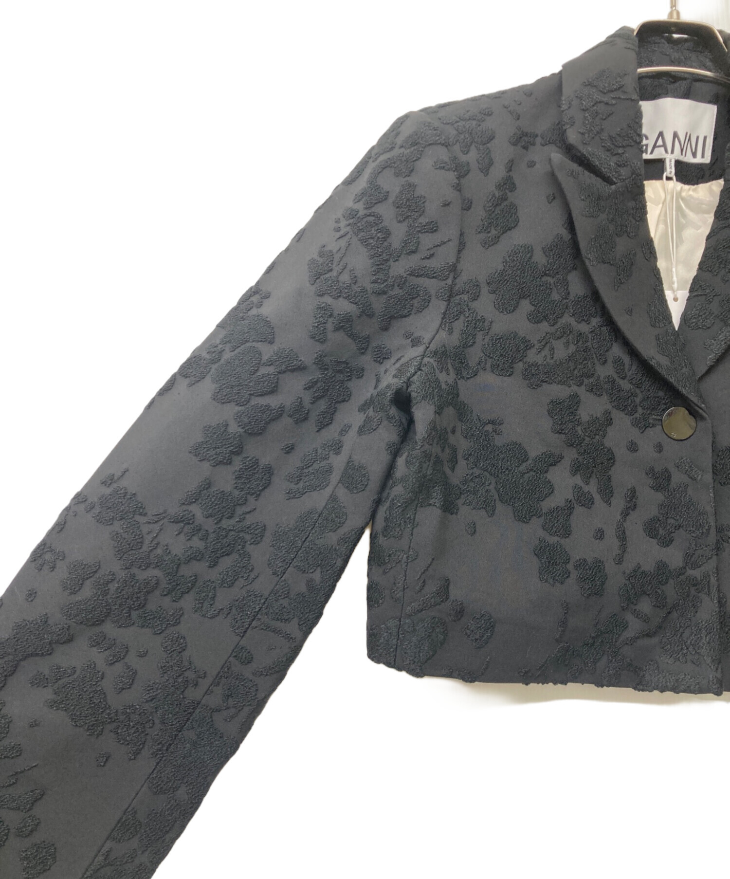 中古・古着通販】GANNI (ガニー) 24AW 1B ショートワイドジャケット