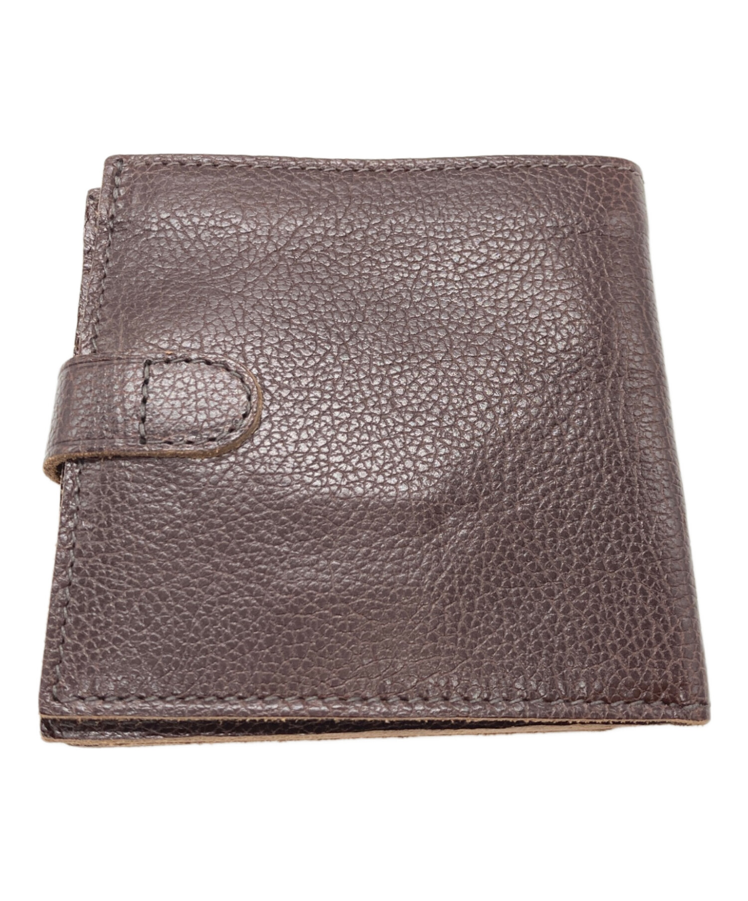 中古・古着通販】IL BISONTE (イル ビゾンテ) 2つ折り財布 ブラウン