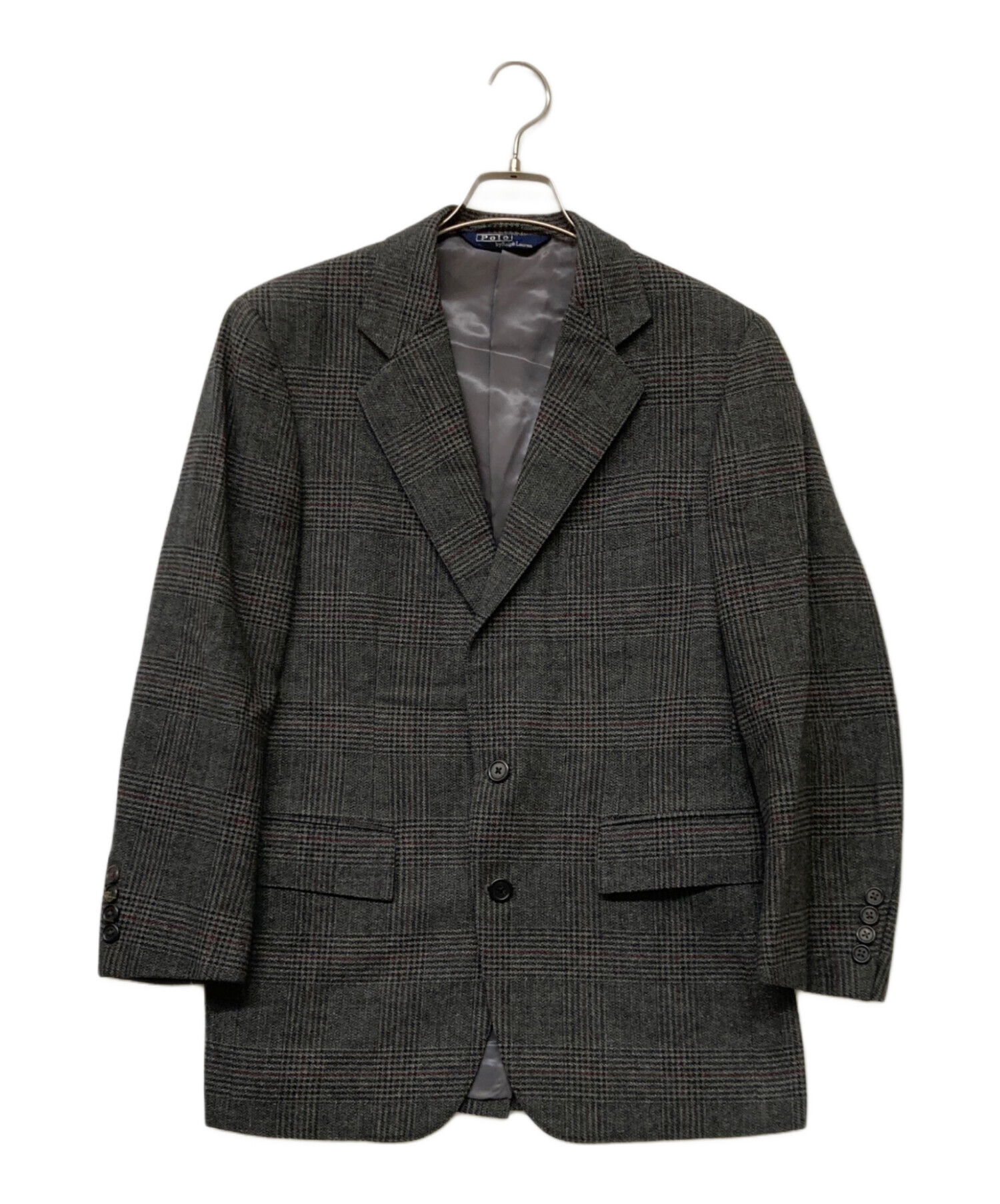 Polo by Ralph Lauren チェックジャケットLサイズ 中古・古着通販】POLO RALPH LAUREN (ポロ・ラルフローレン) チェック