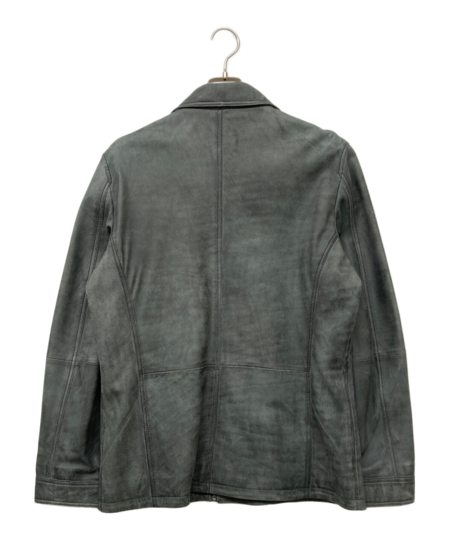 中古・古着通販】Barassi (バラシ) シープスキン レザージップ 
