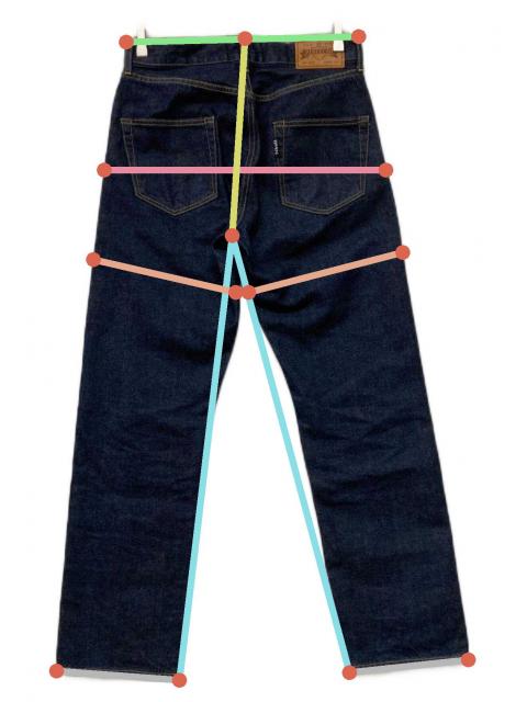 中古・古着通販】Schott (ショット) perfect SELVEDGE DENIM PANTS